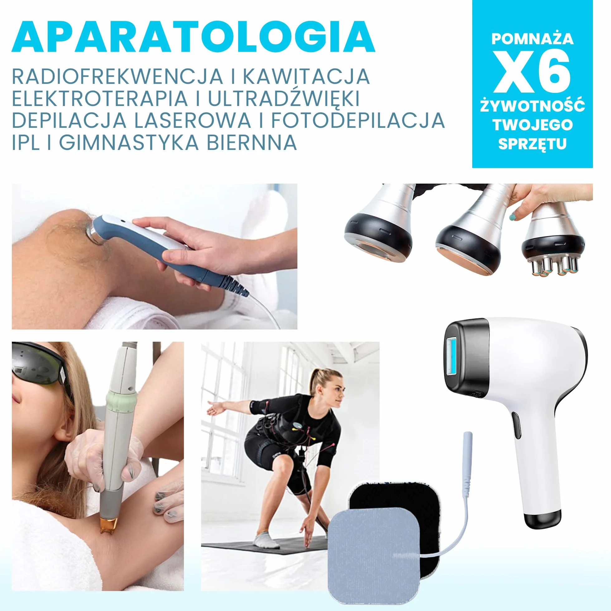 Oto idealny Gel Przewodnik do Profesjonalnej Aparatologii Kosmetycznej: Radiofrekwencja, Mikroprądy na Twarz, Ultrasonoterapia, Elektrody, Kawitacja, Depilacja IPL, Laser - 500 ml