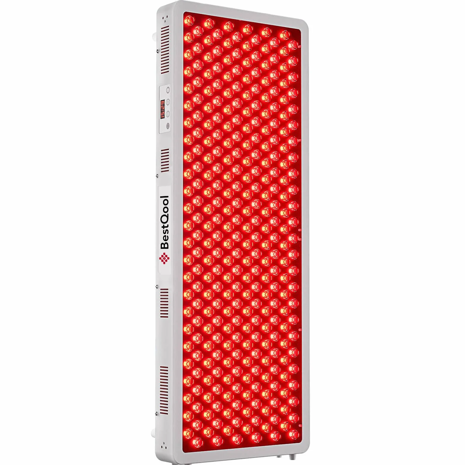 BestQool Urządzenie do Światła Czerwonego, Duża Lampa Światła Czerwonego z 4 Długościami Fali, Panel 300 LED Dual-Chip Klasy Elite. 500W. Modularna Konstrukcja.
