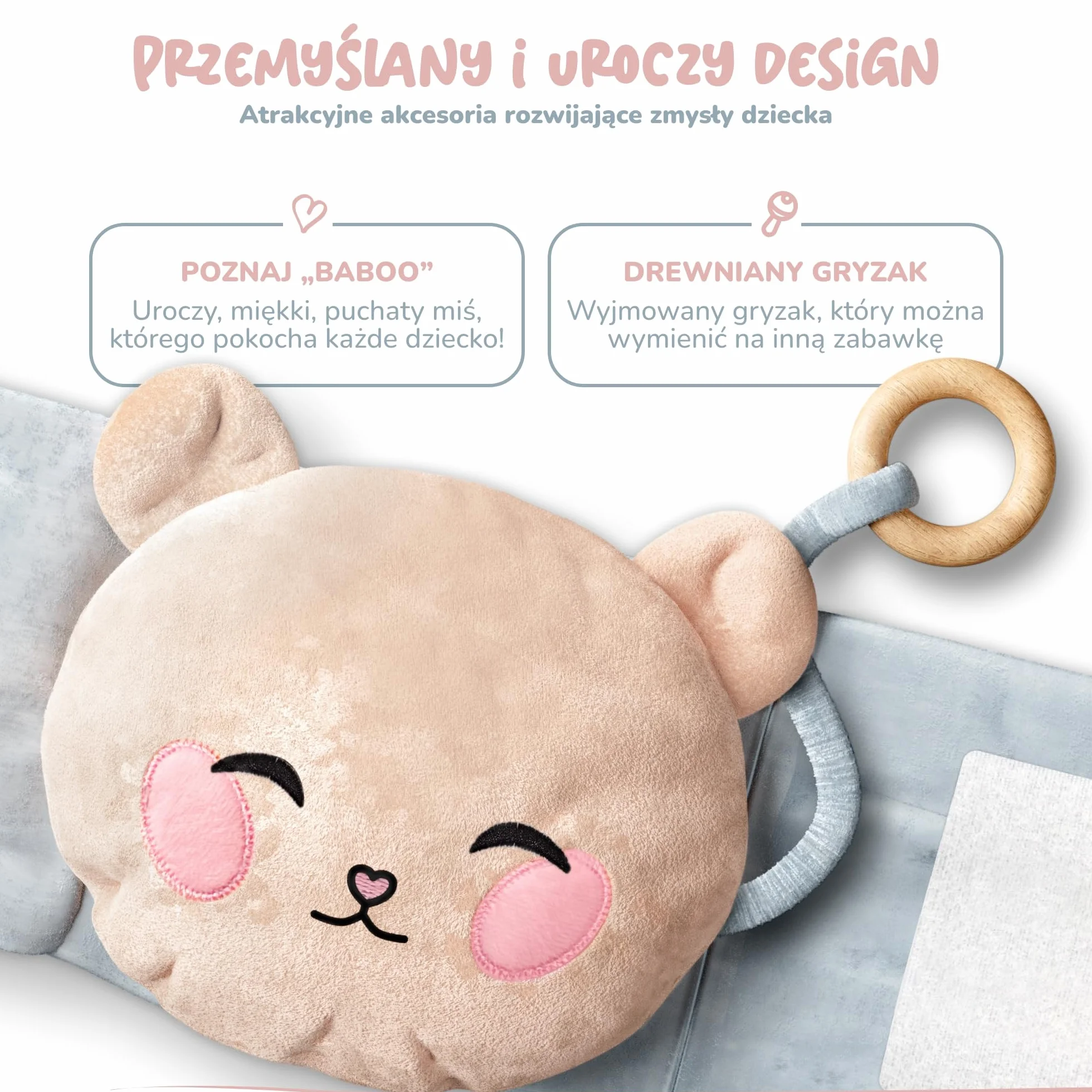 Antykolkowy Pas Grzewczy dla Niemowląt Ciepło Zimno Woreczek Glinowy Gryzak Pluszowa Opaska na Głowę CE