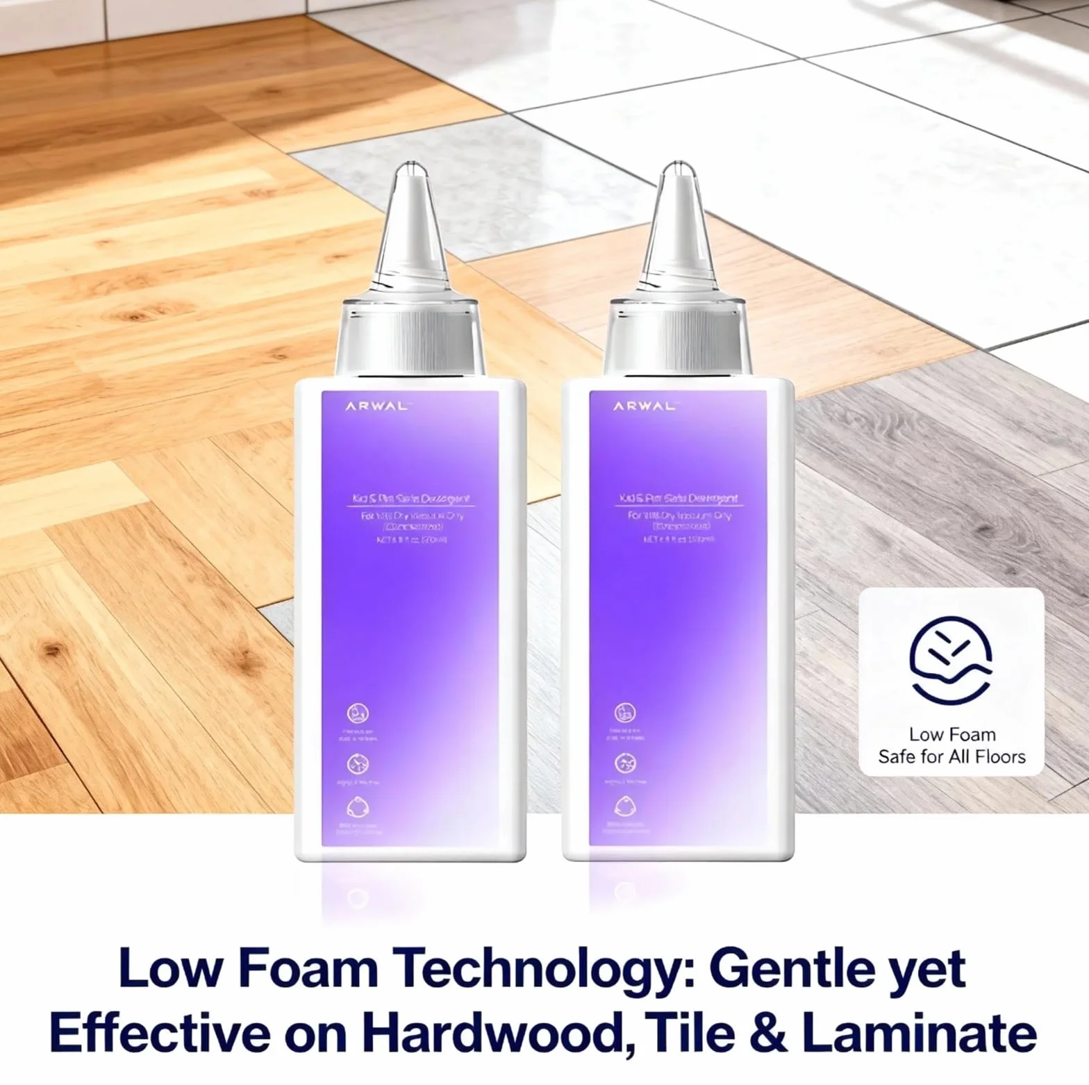 Płyn do mycia podłóg 200 ml. Kompatybilny z odkurzaczami Narwal, modelami S2 Island/F1/S1Max Ultra/S10/S20 Pro(2pcs)