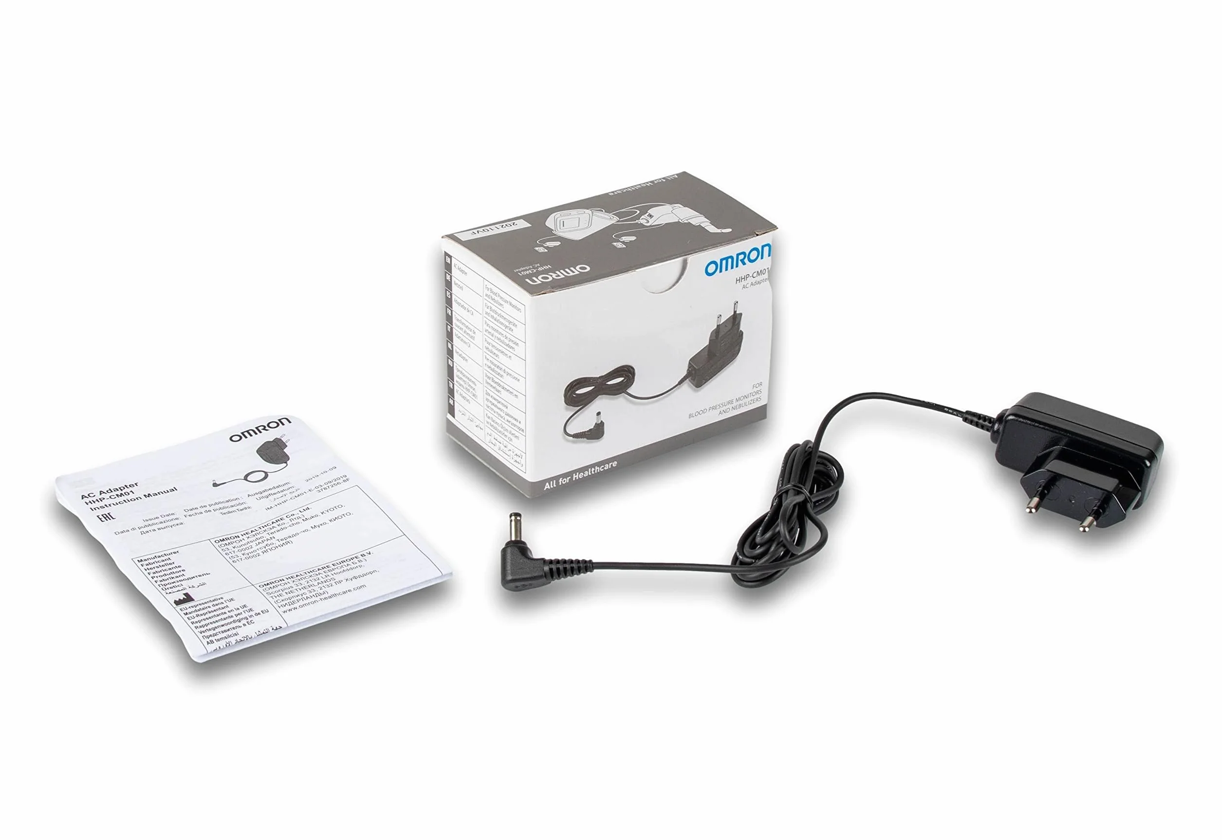 Omron Hhp-Cm01 9546045-8 Zasilacz do Ciśnieniomierza, Czarny