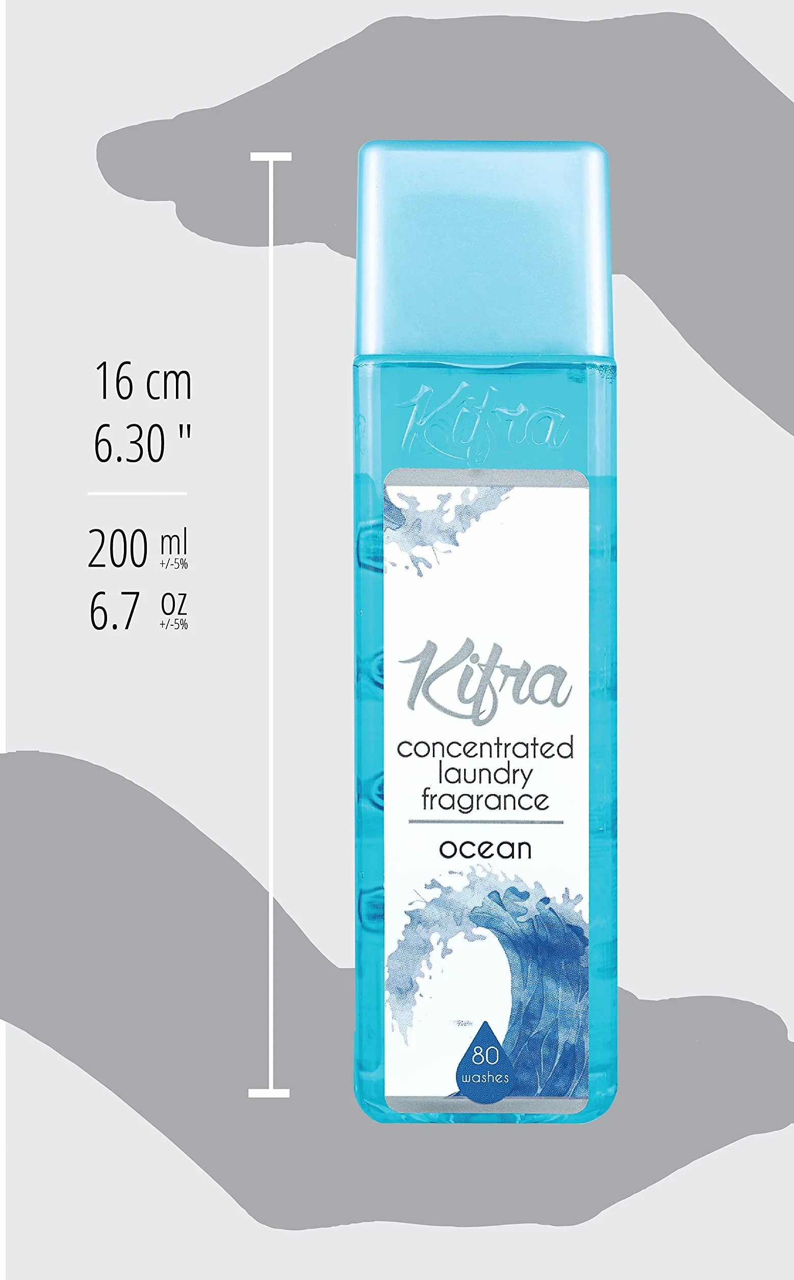 KIFRA Ocean skoncentrowane perfumy do prania 200 ml 80 cykli długotrwały zapach