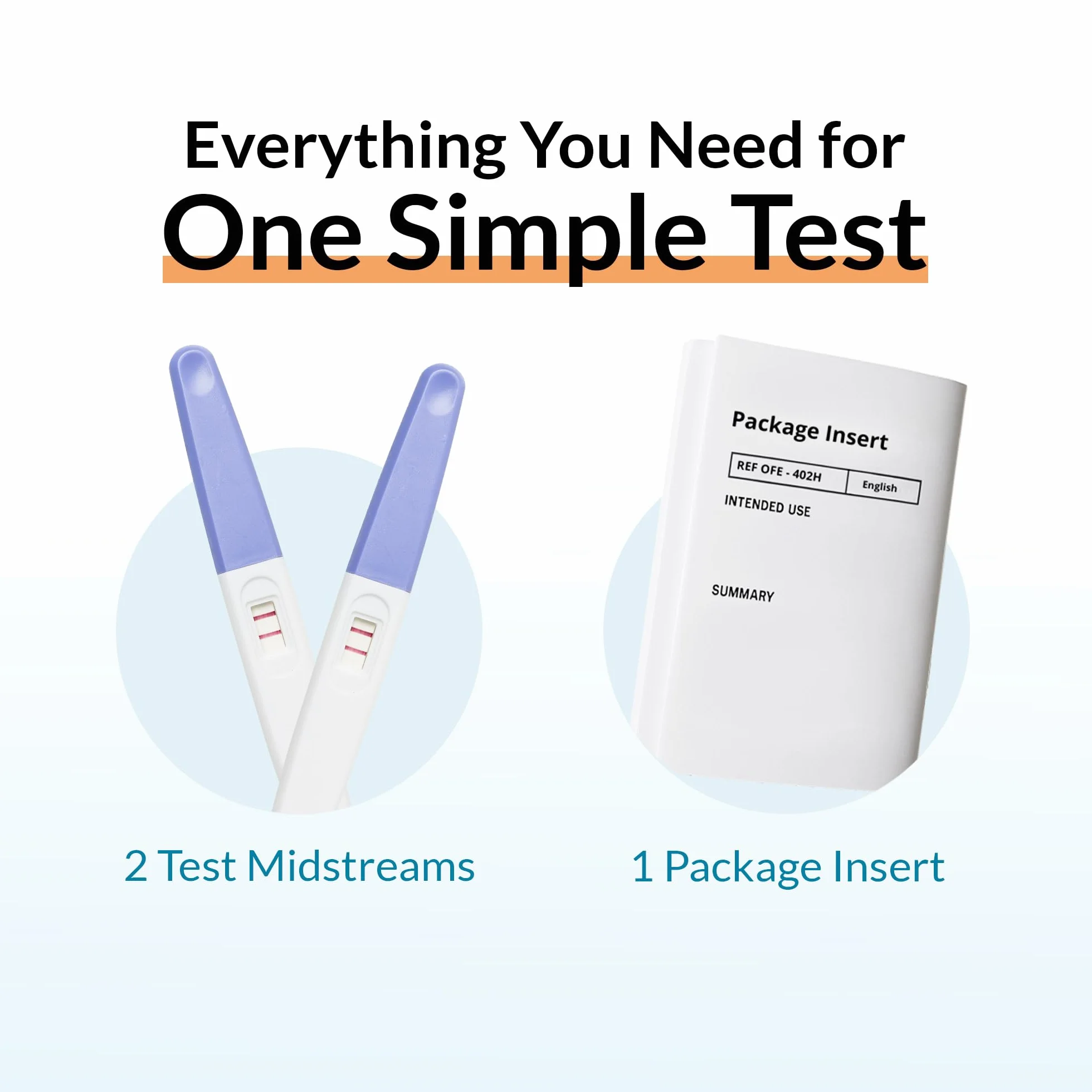 GetTested at Home Menopauza Test FSH (2 testy) Nasz szybki test to próbka moczu, tzw. Test midstream, który daje odpowiedź w ciągu kilku minut. Zawiera 2 paski testowe.