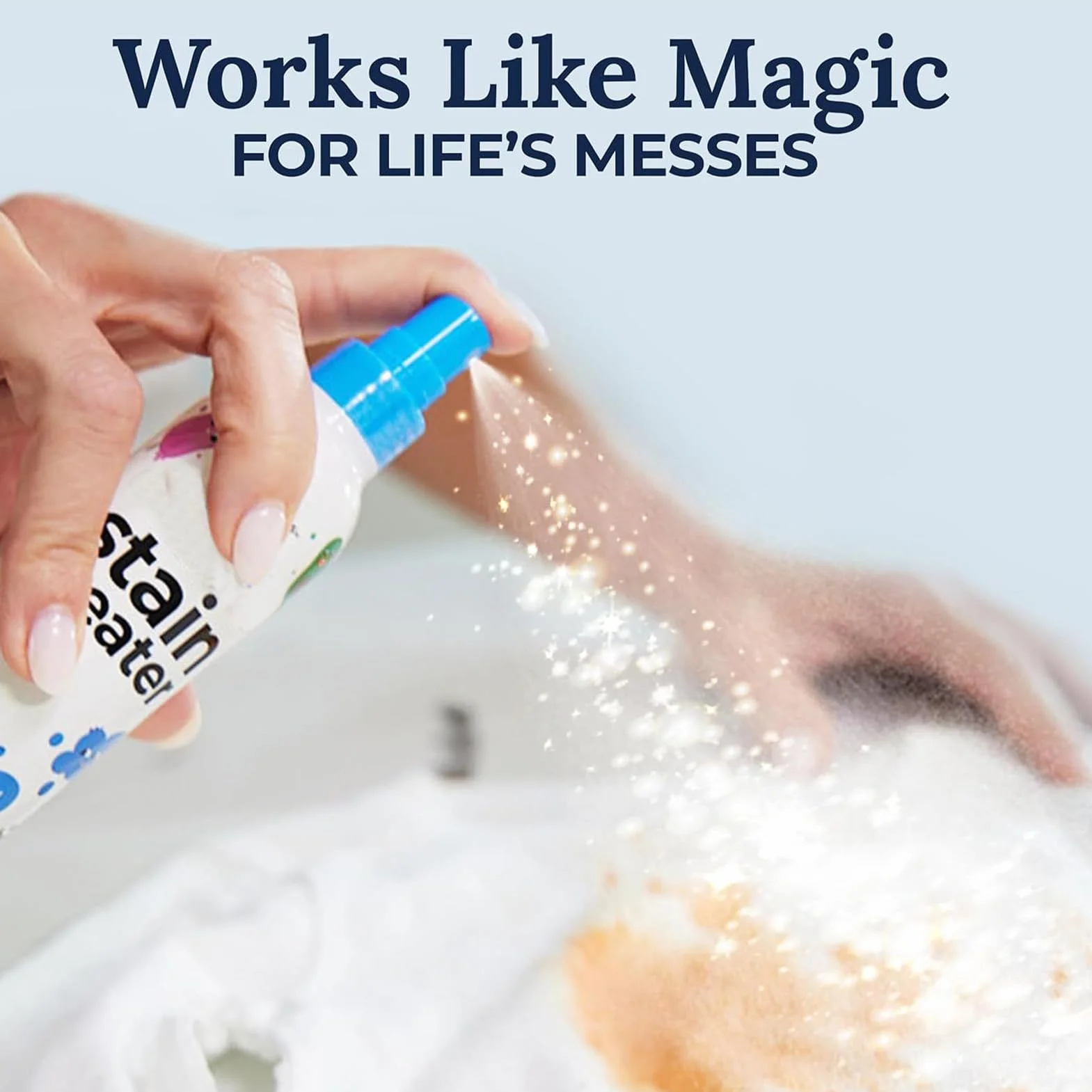 Stain Treater Spray – 120 ml ?rodek do usuwania plama z ubra? dla niemowl?t i noworodków, szybki i skuteczny sposób usuwania uporczywych plama