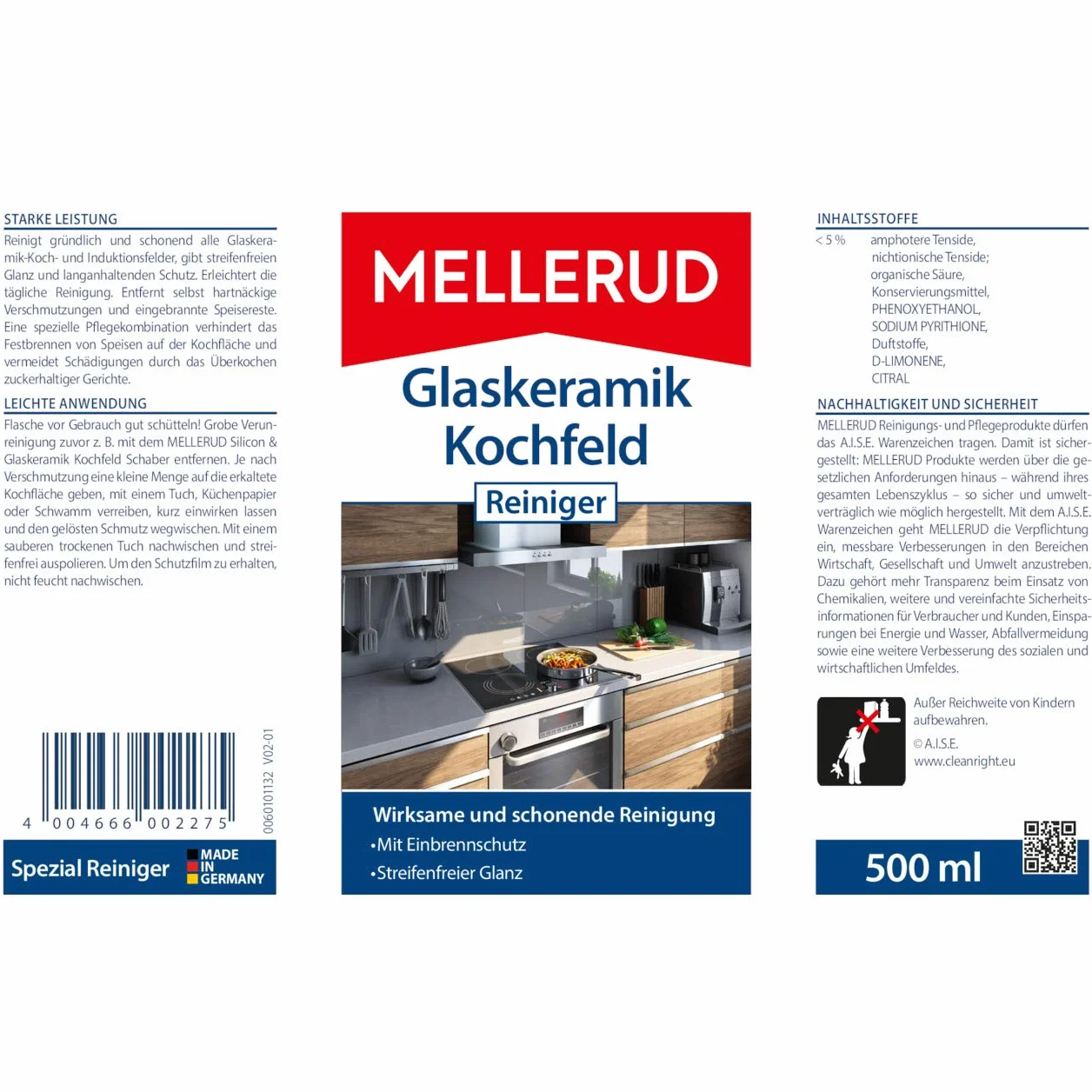 Mellerud Środek Czyszczący, 500 ml