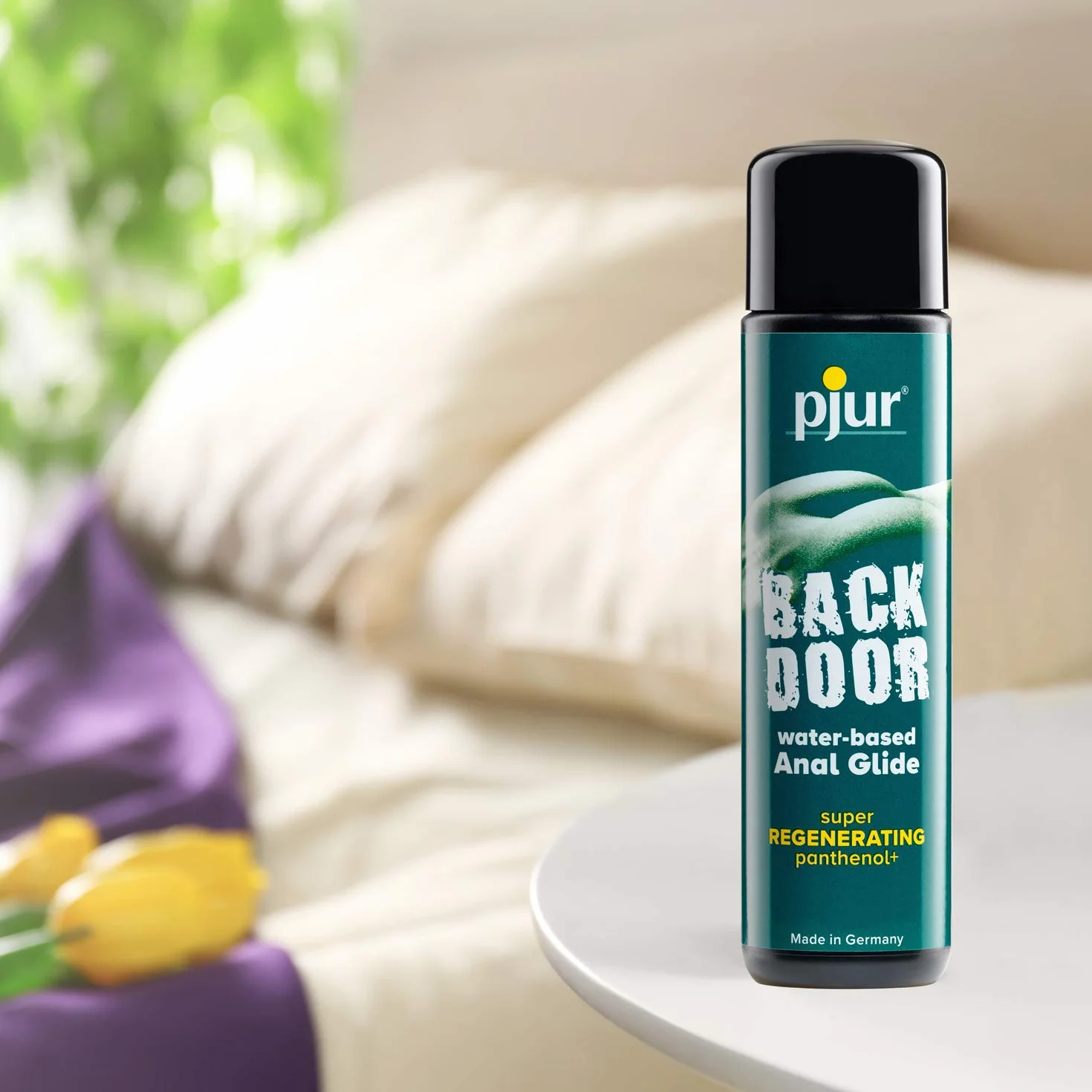 pjur BACK DOOR Regenerating - analny lubrykant hydrożelowy- z pantenolem i łagodzącym rumiankiem (250ml)
