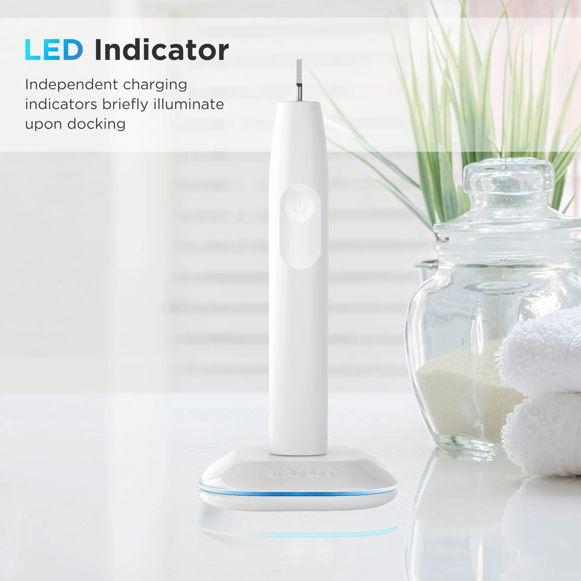 Galvanox Elektryczna ładowarka do szczoteczek zębów Braun ORAL-B 3757 USB biała