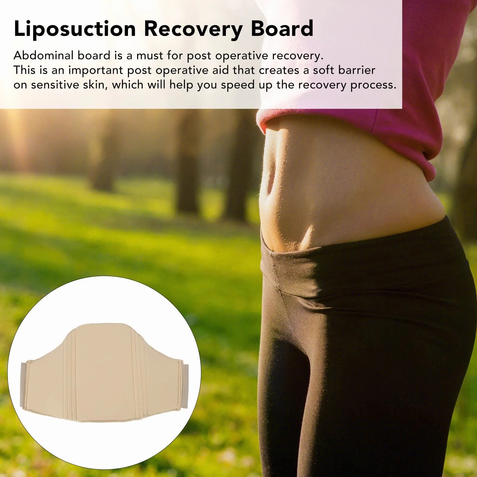 Deska Brzuszna Lipo, Pianka do Liposukcji Brzucha Op Lipo Chirurgia Deska Kompresyjna Brzucha, Deska Kompresyjna z Pianki Lipo Po Zabiegu Chirurgicznym Deska Brzuszna Liposukcja w Szpitalu Domowym