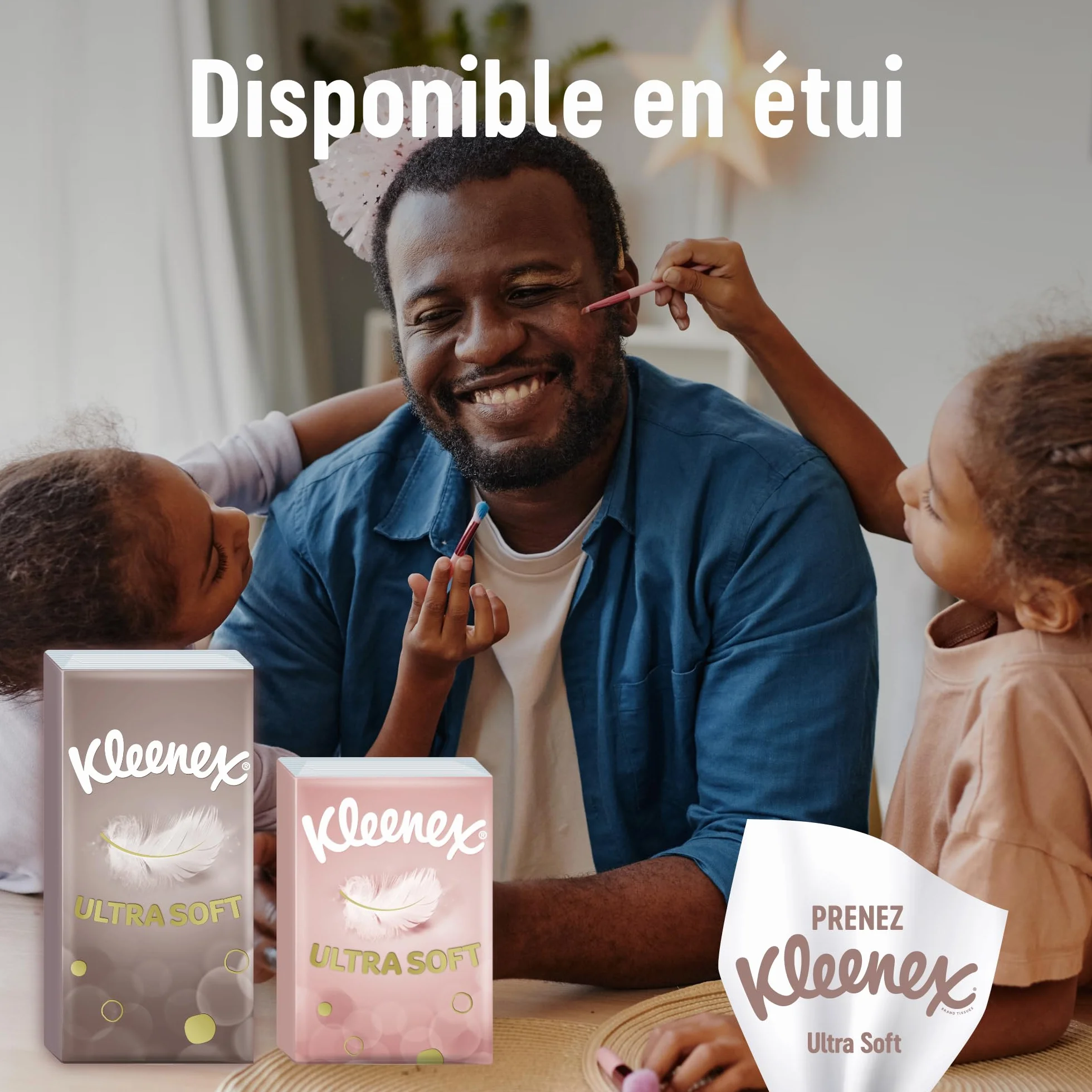 Kleenex Ultra Soft RG11067U Chusteczki, Biały, 24 x 62 szt.