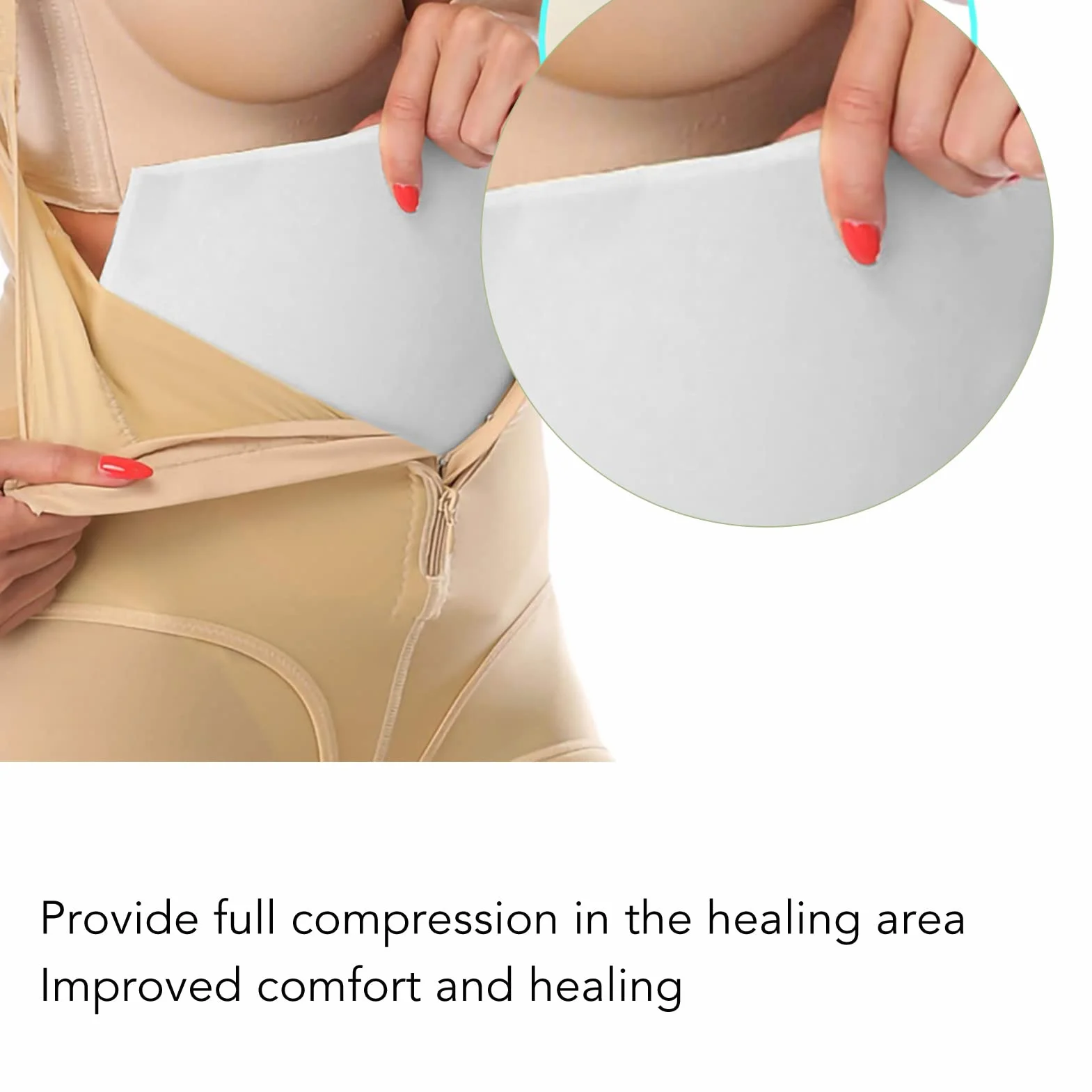 Lipo Foam Deska Brzucha Bardzo Gruba Super Miękka Post Chirurgia Liposukcja Talia Brzuch Wrap Deska na Ramiona Podbródek Brzuch
