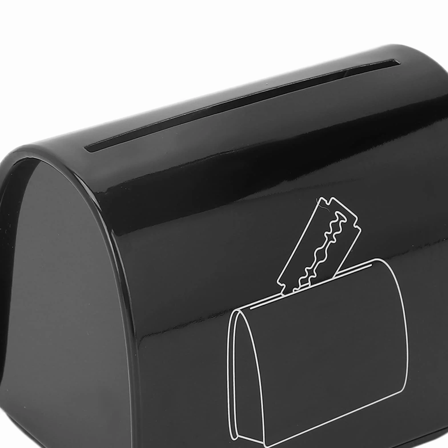 Kaseta na ostrza do bezpiecznego przechowywania, Bank żyletek do przechowywania żyletek, Używany pojemnik na żyletki z podwójną krawędzią, Bezpieczne przechowywanie o dużej pojemności