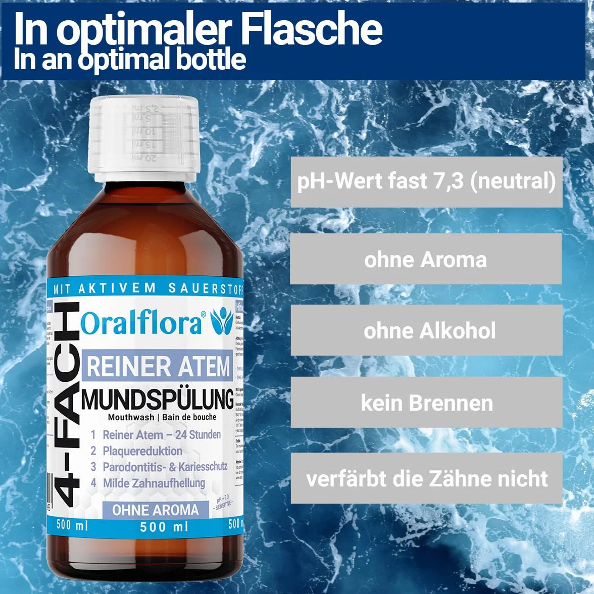 Płyn do płukania jamy ustnej z dwutlenkiem chloru CDL 500 ml