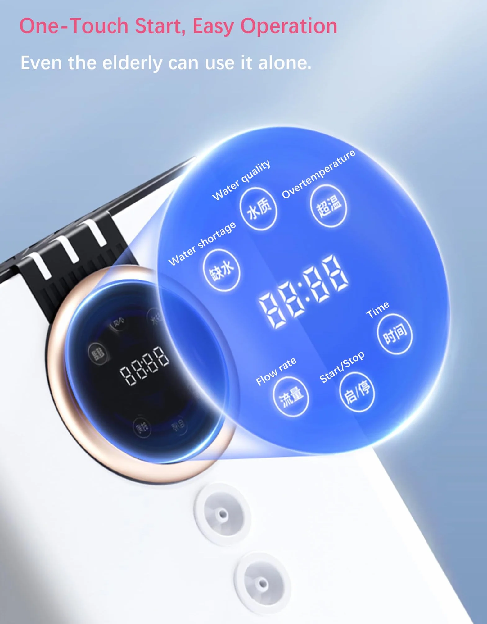 Przenośny inhalator wodorowy, inhalator z dwoma portami, gaz Browns o czystości 99,99%, regulowany przepływ, 6-godzinny timer, generator wody wodorowej PEM 900ml