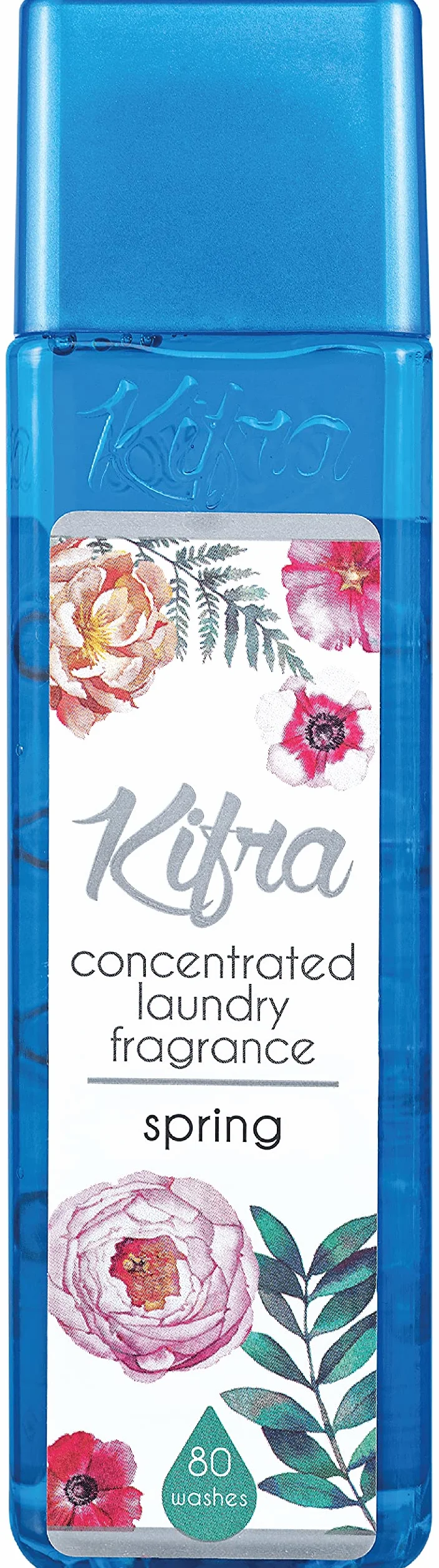 Kifra Spring skoncentrowane perfumy do prania, 200 ml, 80 cykli prania, długotrwały zapach do prania