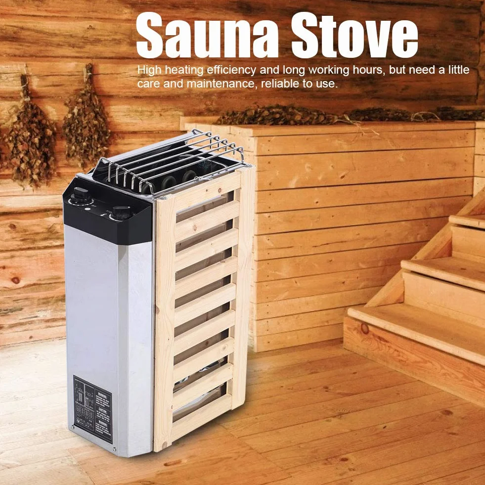Lipcowy piec do sauny, sterowanie wewnętrzne 3 kW, stal nierdzewna, ogrzewanie pieca do sauny 220 V