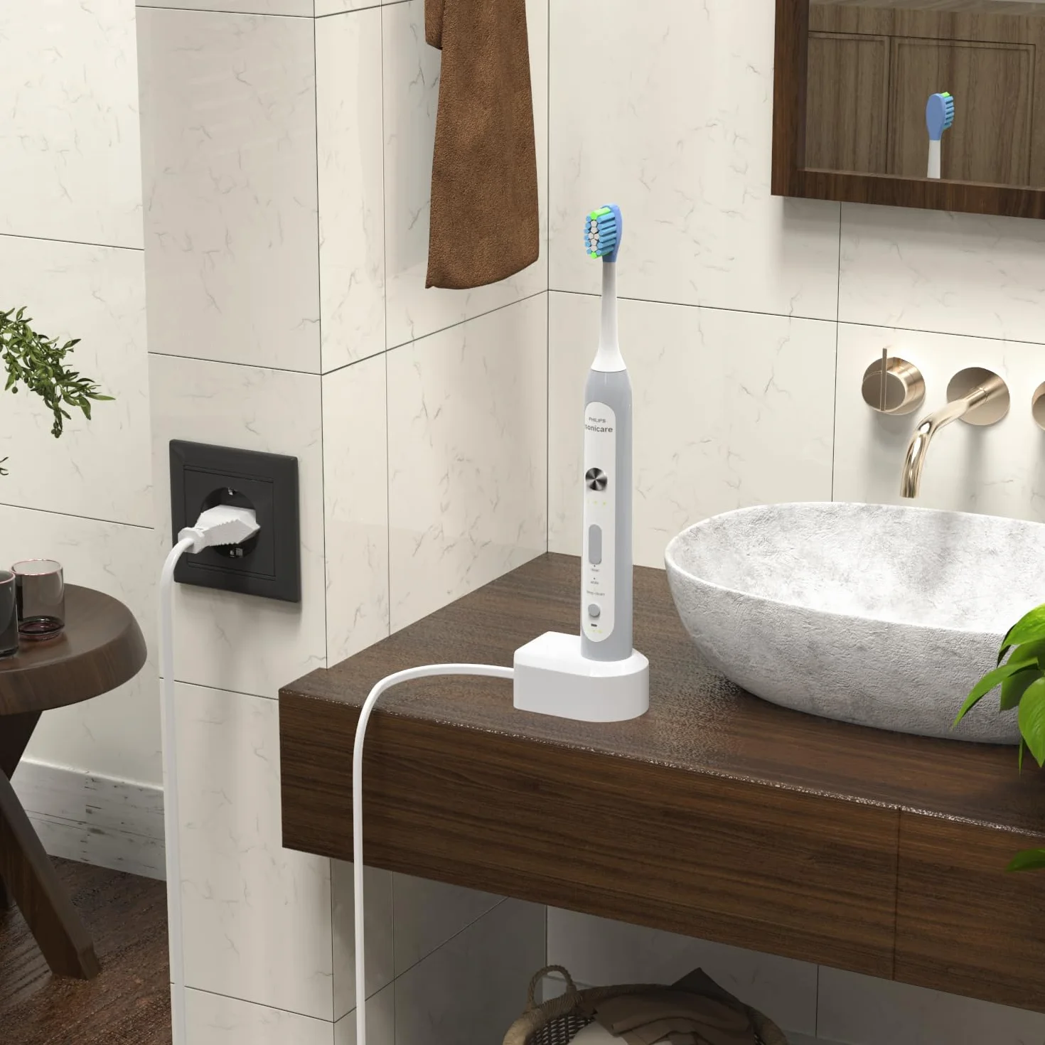 Ladowarka Philips Sonicare HX6100 do Elektrycznych Szczoteczek do Zębów HX6000 HX6511 HX3000 HX8000 HX9000 HX6150 HX6750