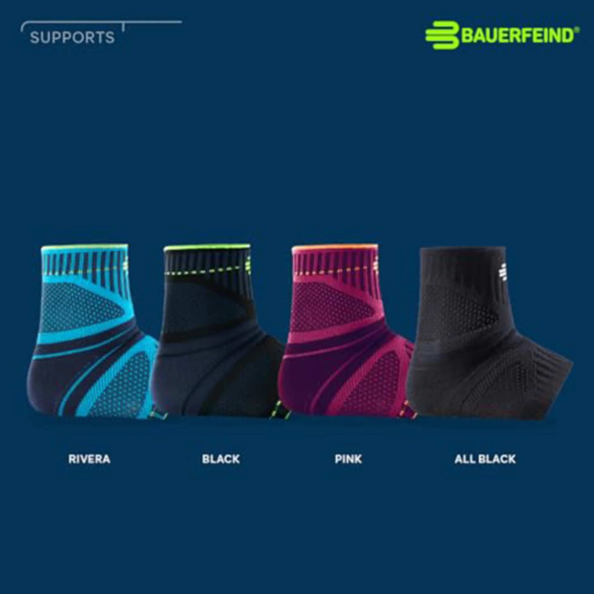 BAUERFEIND Bandaż na kostkę "Ankle Support Dynamic", uniseks