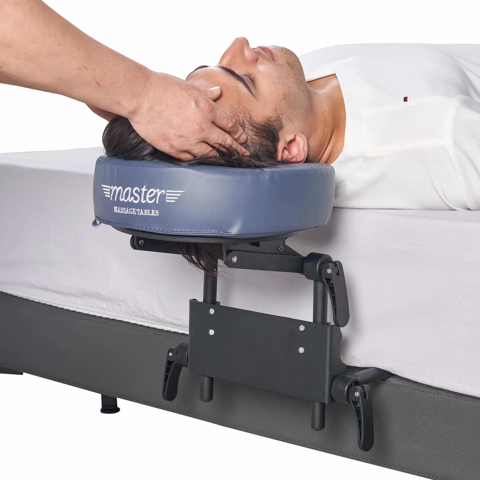 Master Massage Zagłówek z ramą do podparcia głowy, akcesoria do materaca