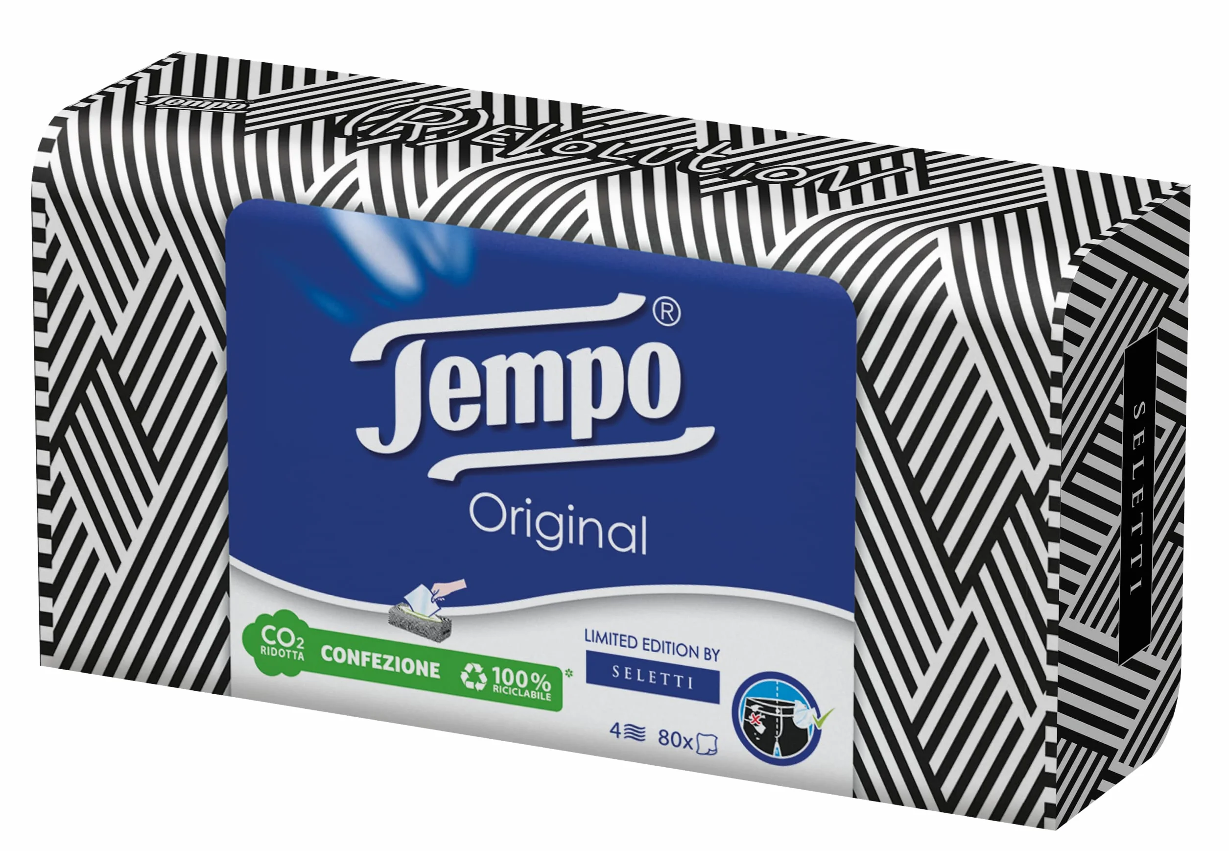 Tempo Original Chusteczki Biały 3 x 80 szt.