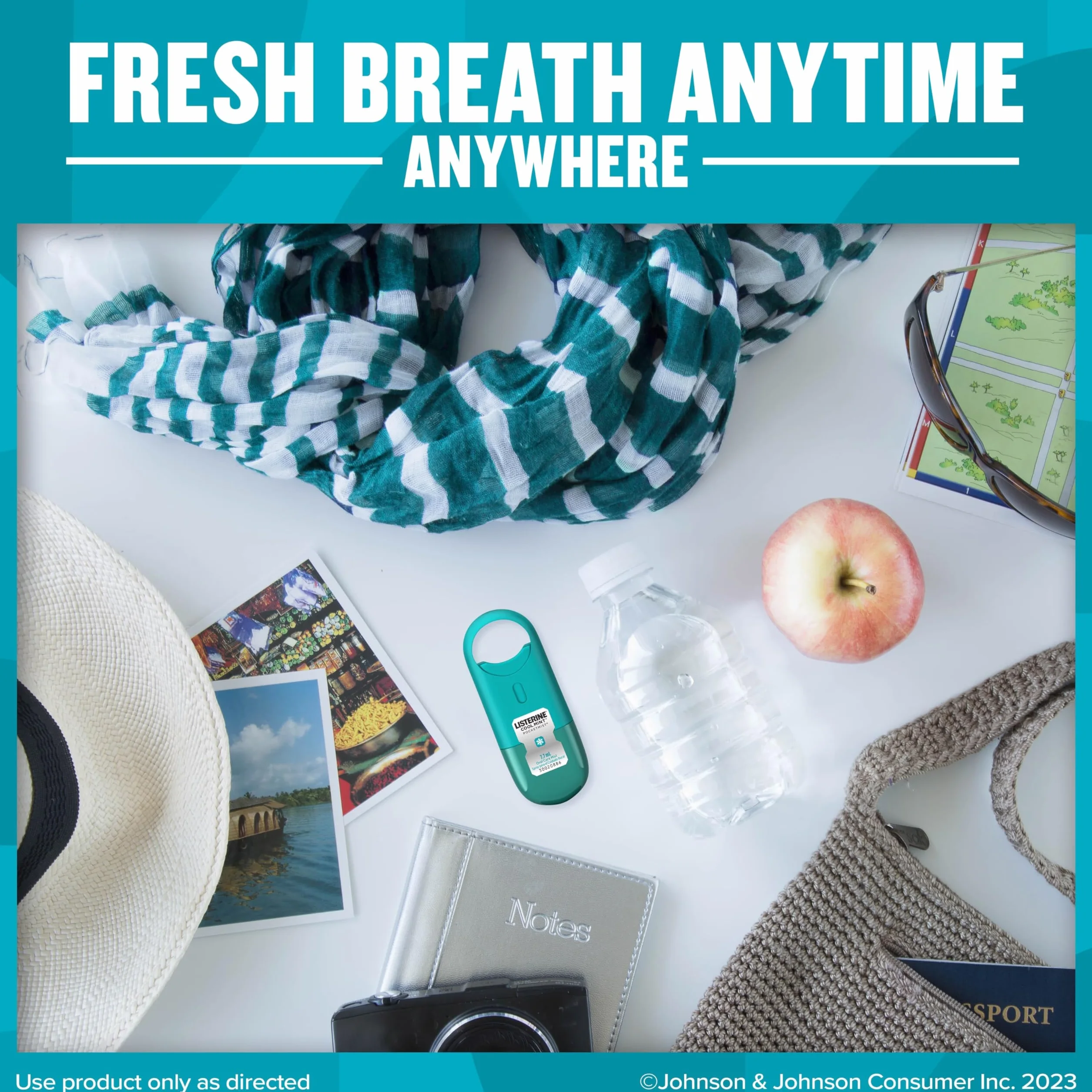 Listerine Cool Mint Pocketmist dozownik świeżego oddechu 2 sztuki