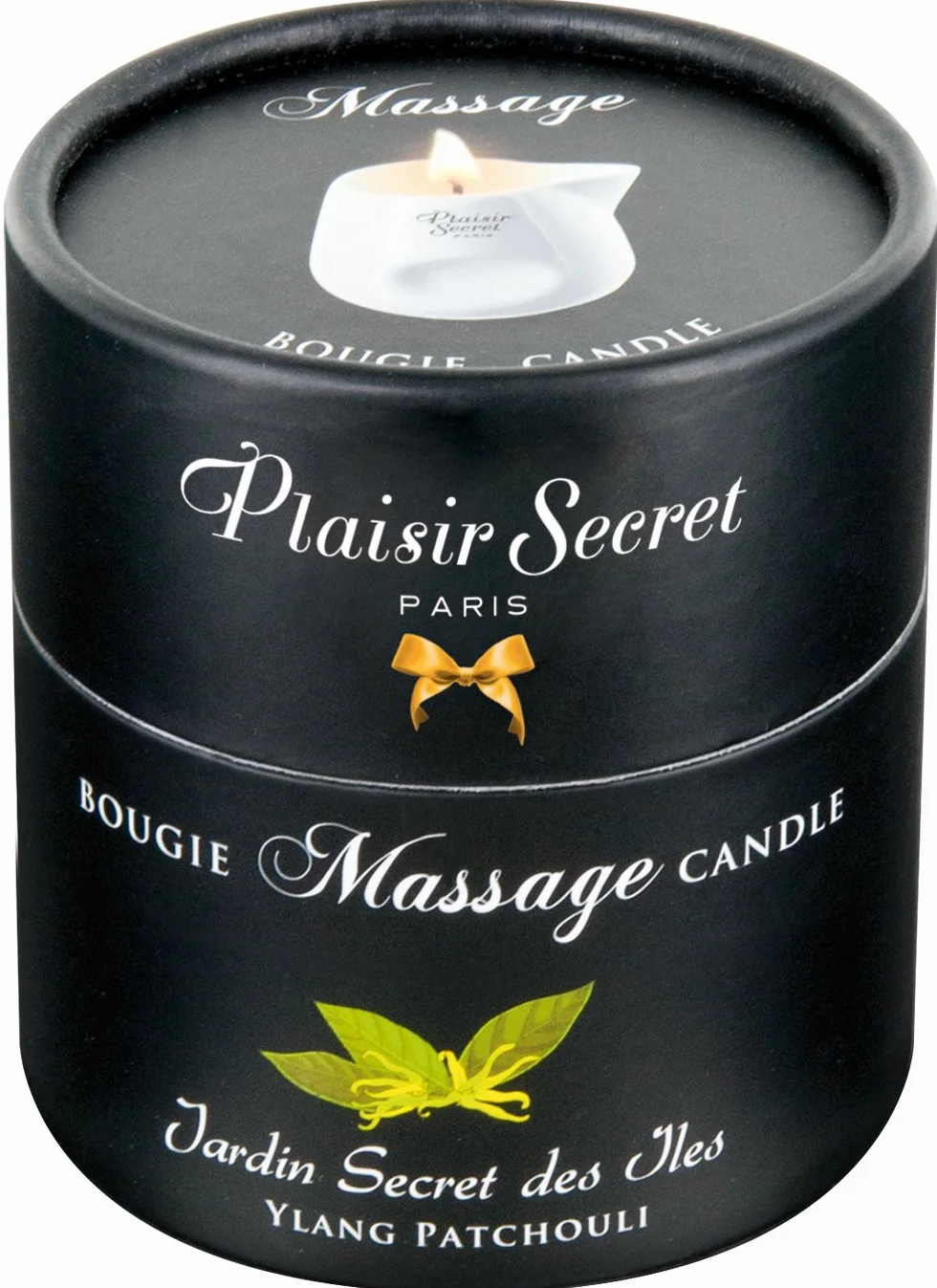Plaisirs Secrets Świeca do masażu dla smakoszy zapach Ylang paczula 80 ml