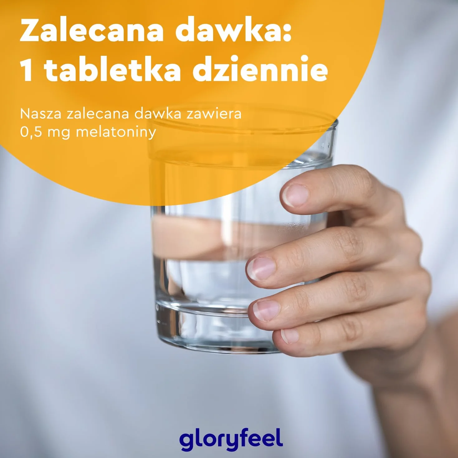 Melatonina - Wysoka dawka - 400 tabletek (13 miesięcy) - 0,5 mg bioaktywnej melatoniny na dzienną dawkę - 100% wegańska - Testowane laboratoryjnie - Wyprodukowano w DE bez niepotrzebnych dodatków