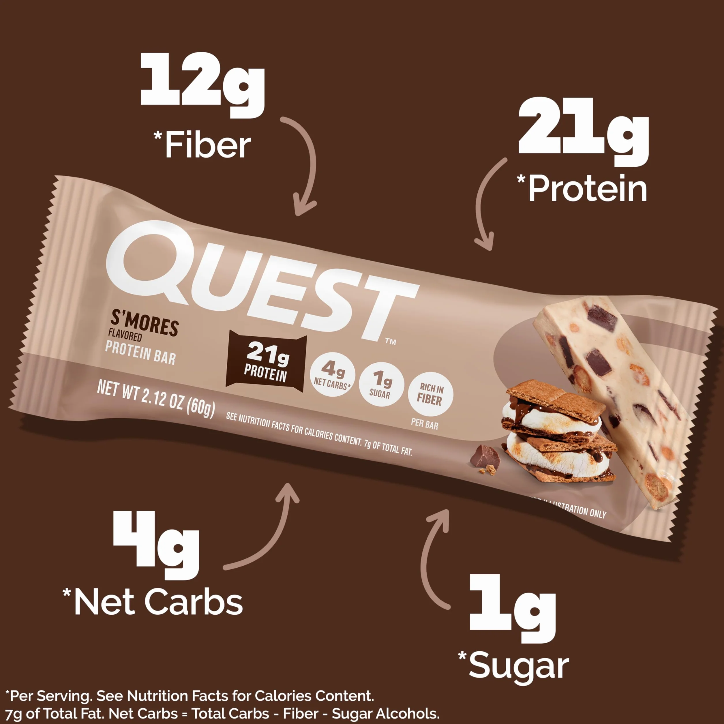 Quest Bar S'Mores 12x60g