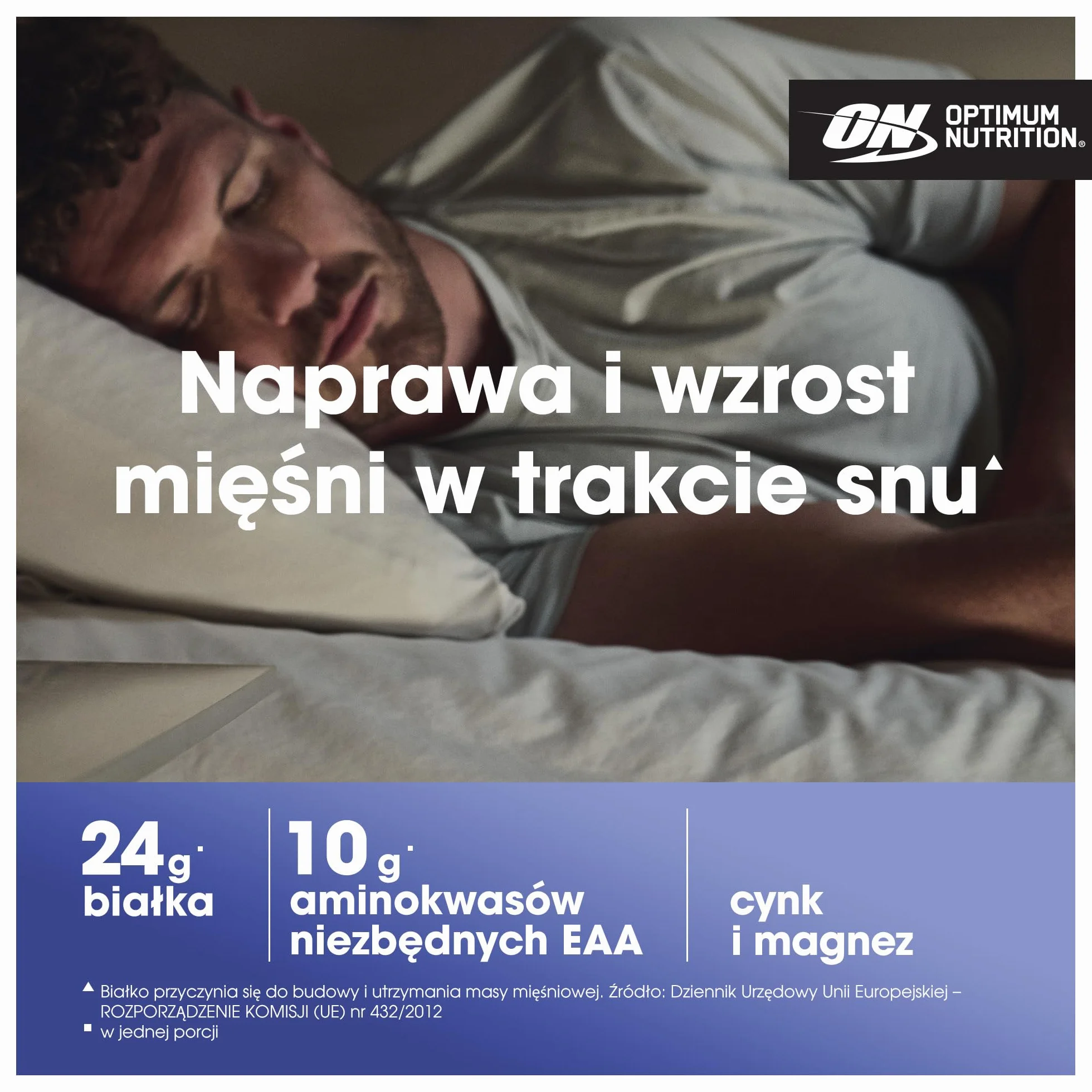 Optimum Nutrition Gold Standard 100% Casein Wolno przyswajalna odżywka na noc Chocolate Supreme 28 porcji 924 g