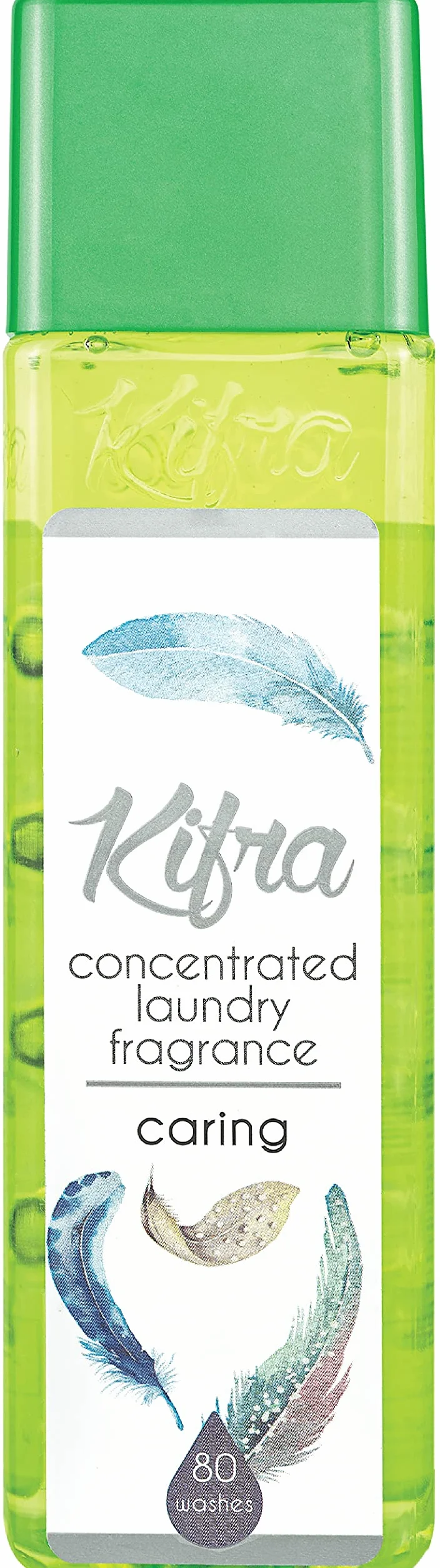 KIFRA Caring skoncentrowane perfumy do prania, 200 ml, 80 cykli prania, długotrwały zapach do prania