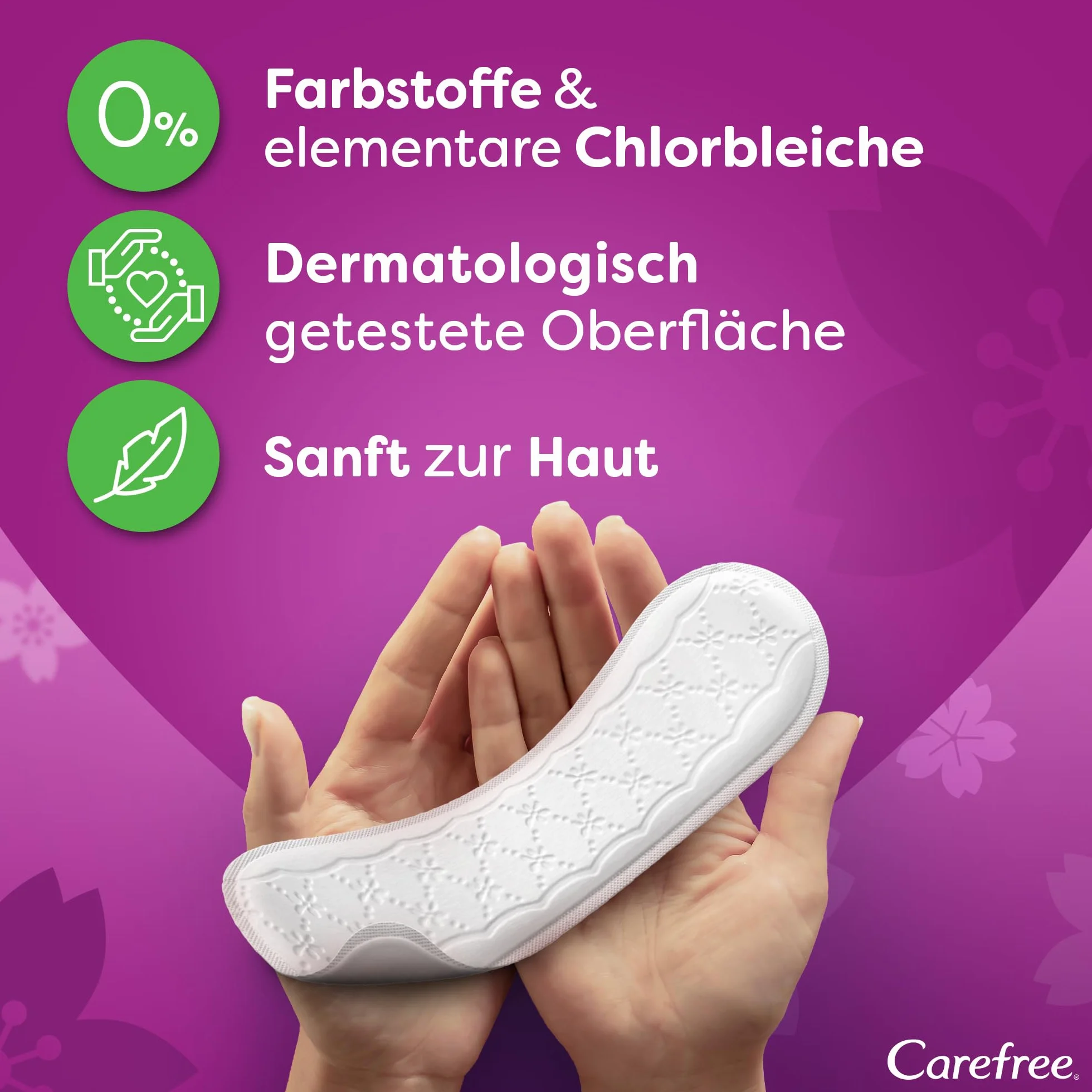 Carefree Wkładki Plus Long świeży zapach 5x40 sztuk super chłonne