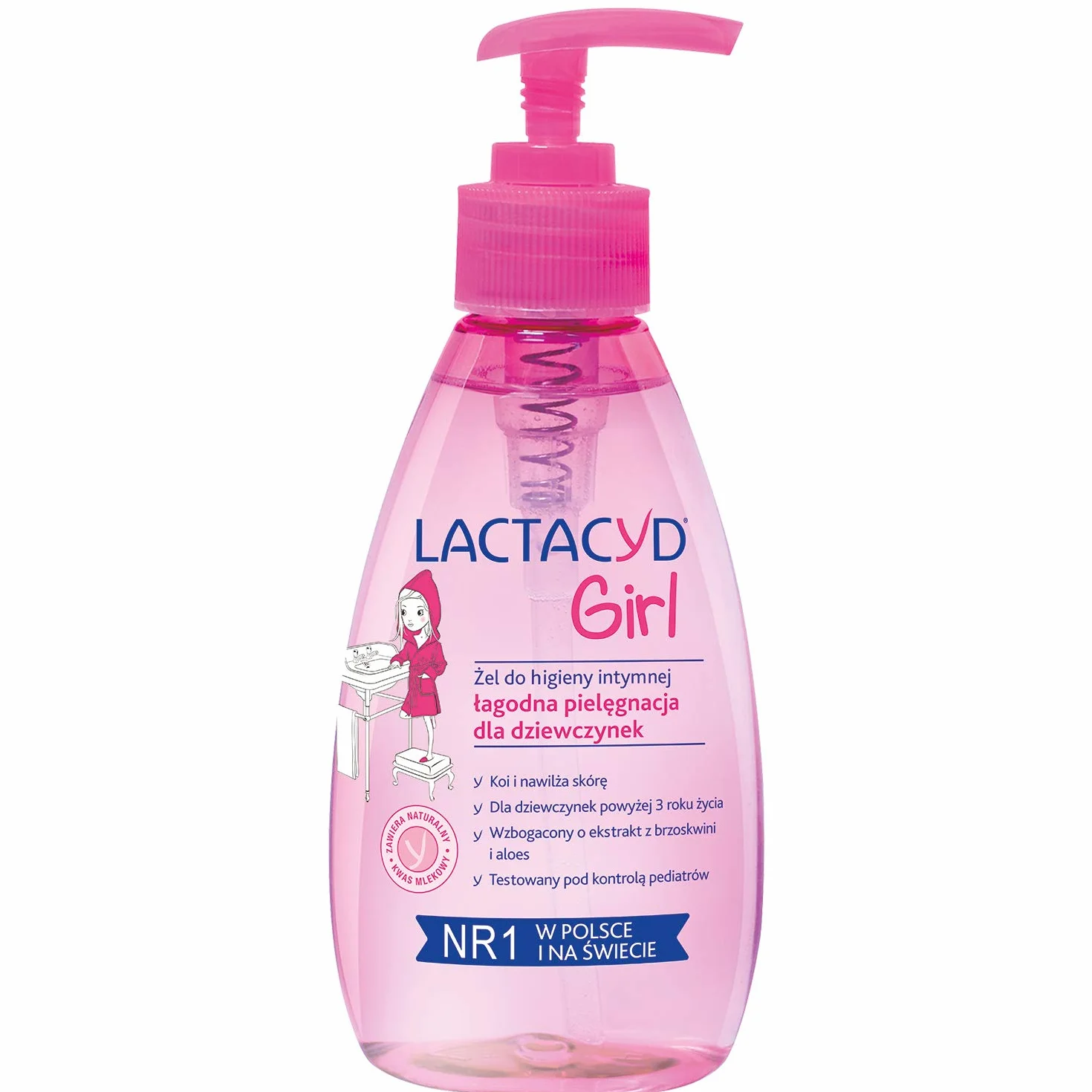 Lactacyd Girl żel do higieny intymnej 200ml