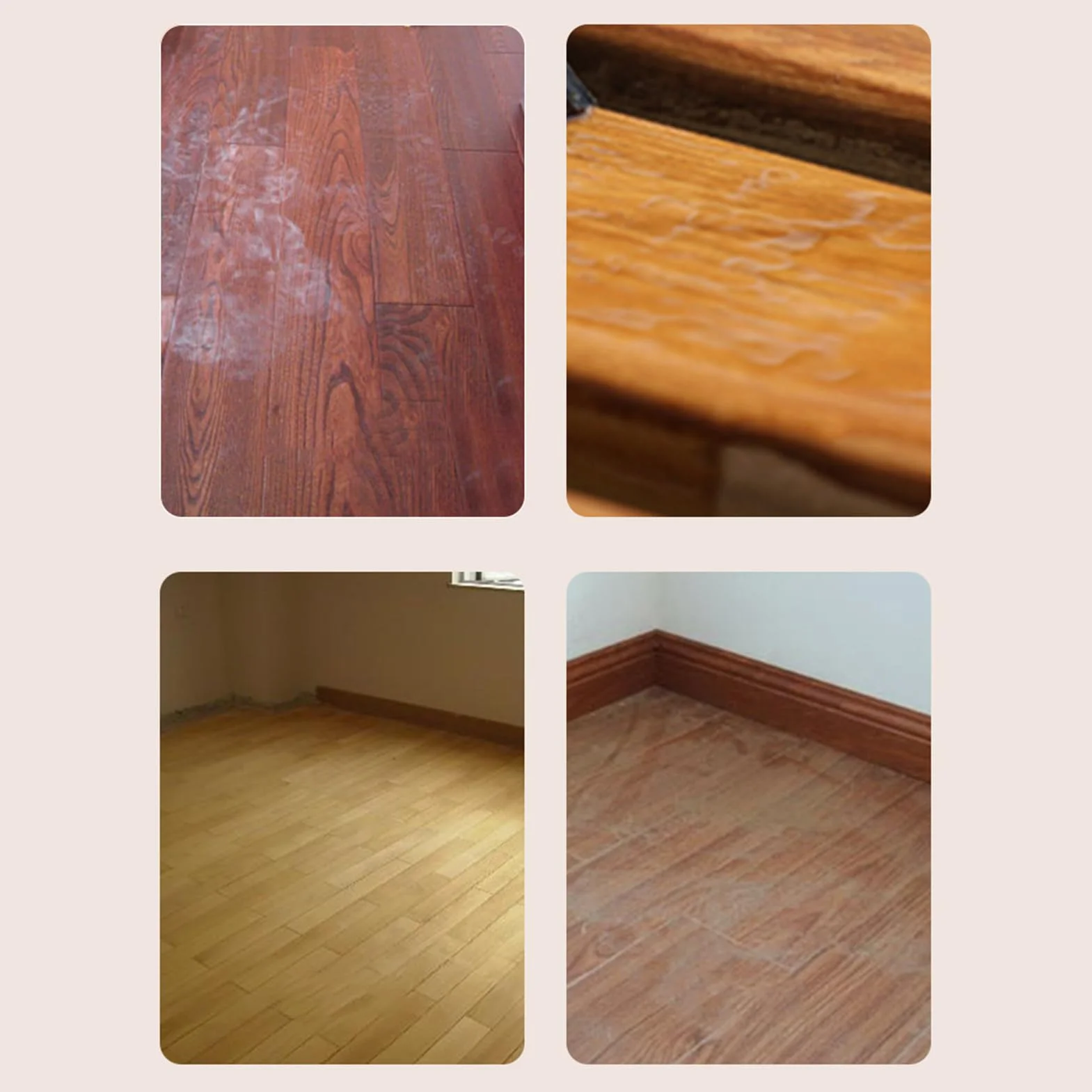 Wood Beeswax Repair Agent 3.15x1.97 Inches Eco Friendly Outdoor Paraffin Restores Protects Wood Floor Cream