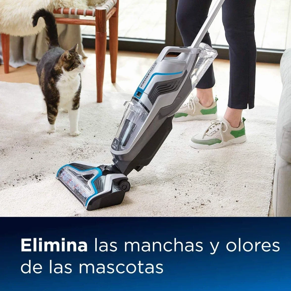 BISSELL Multi-Surface Pet Floor Cleaning Solution, 1 l, przeznaczony do usuwania codziennych zabrudzeń pozostawianych przez zwierzęta domowe na szczelnych, twardych podłogach, 2550