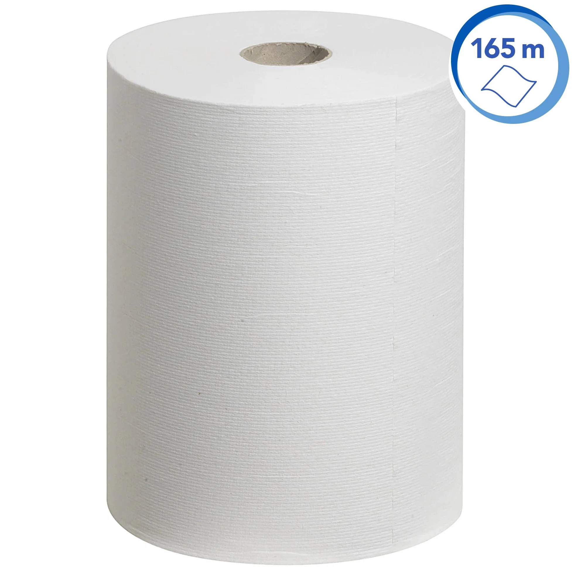 Ręczniki papierowe w rolce Scott Slimroll 6657 — 6 x 165 m białych, 1-warstwowych rolek