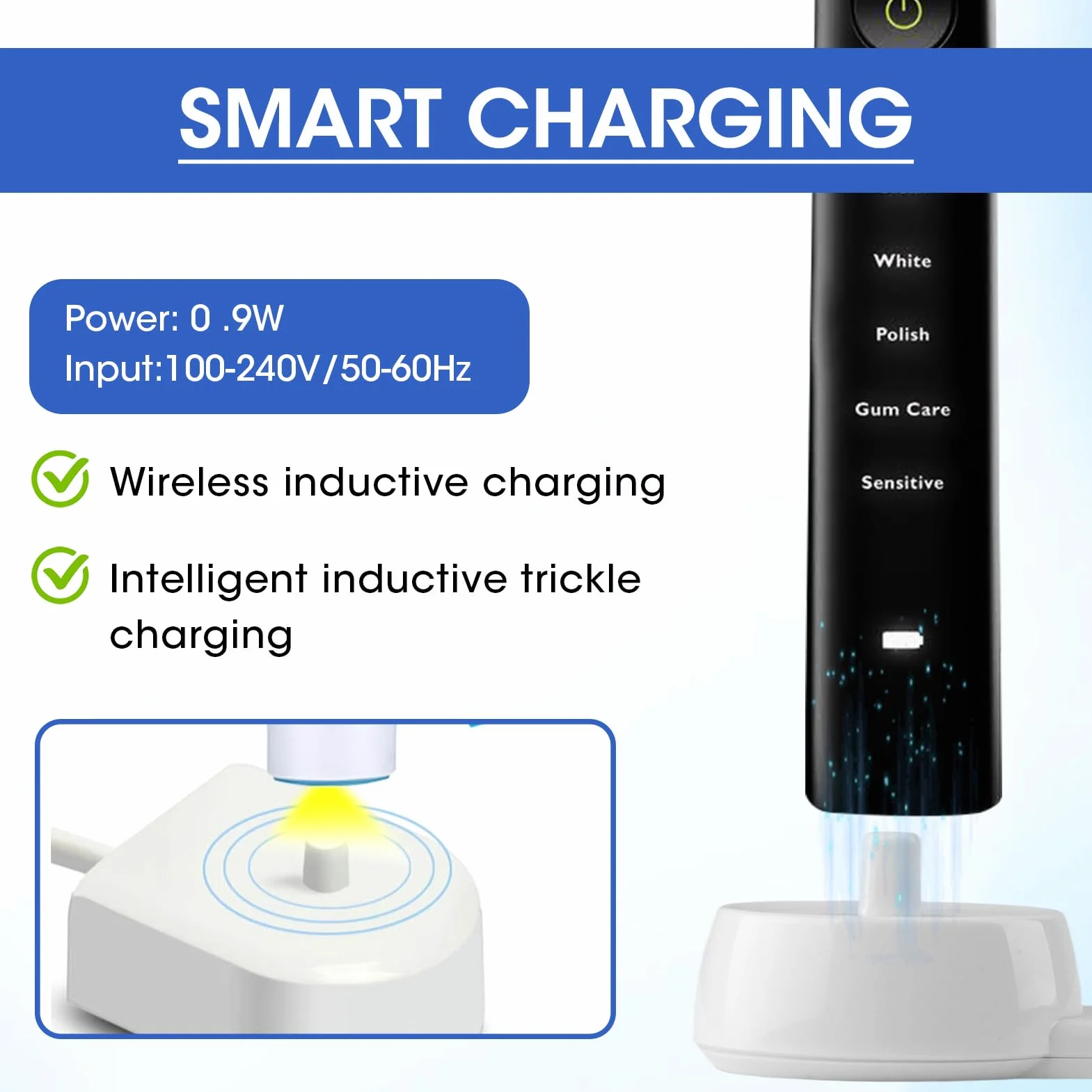 Elektryczna ładowarka do szczoteczek do zębów Oral B Braun Model 3757, zamiennik Pro 3, 2, 1, 600 700 1000 2000 2900 3000 3900, Vitality Genius Smart IO Series 6 Ładowanie podróżne