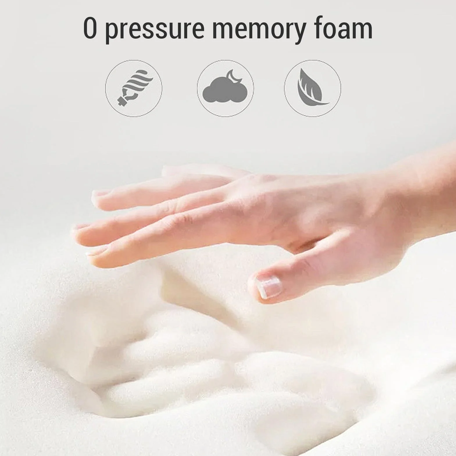 Poduszka z pamięcią, Ergonomiczna Poduszka Boczna, Głęboki Sen, 9cm