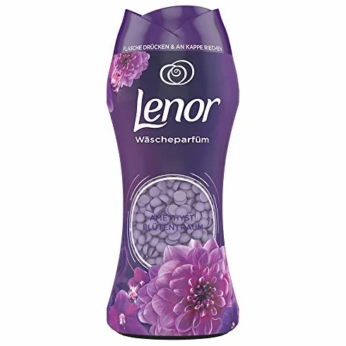 Lenor Zestaw perfum do prania (Amethyst Blumententraum - złota orchidea, kwietniowa świeżość) (3 x 210 g)