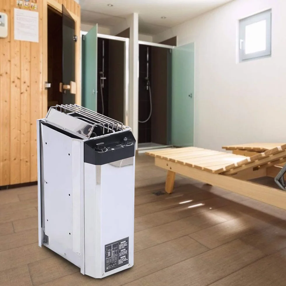 Lipcowy piec do sauny, sterowanie wewnętrzne 3 kW, stal nierdzewna, ogrzewanie pieca do sauny 220 V