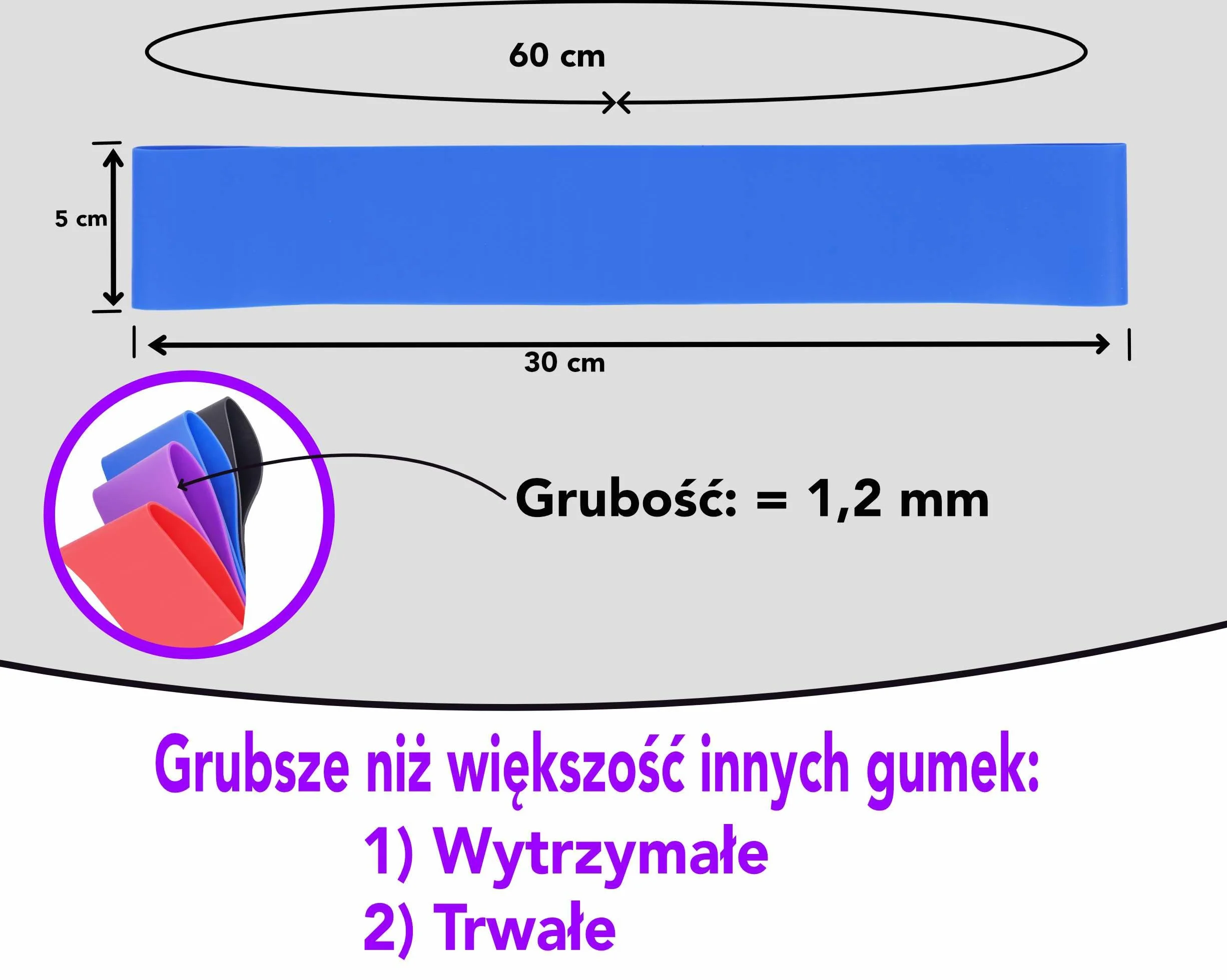 4 elastyczne taśmy na krzesło dla dzieci z ADHD, Gwarantowane skupienie i spokój, Bezpieczny materiał z naturalnego lateksu, eBook "ADHD u Dzieci" w zestawie