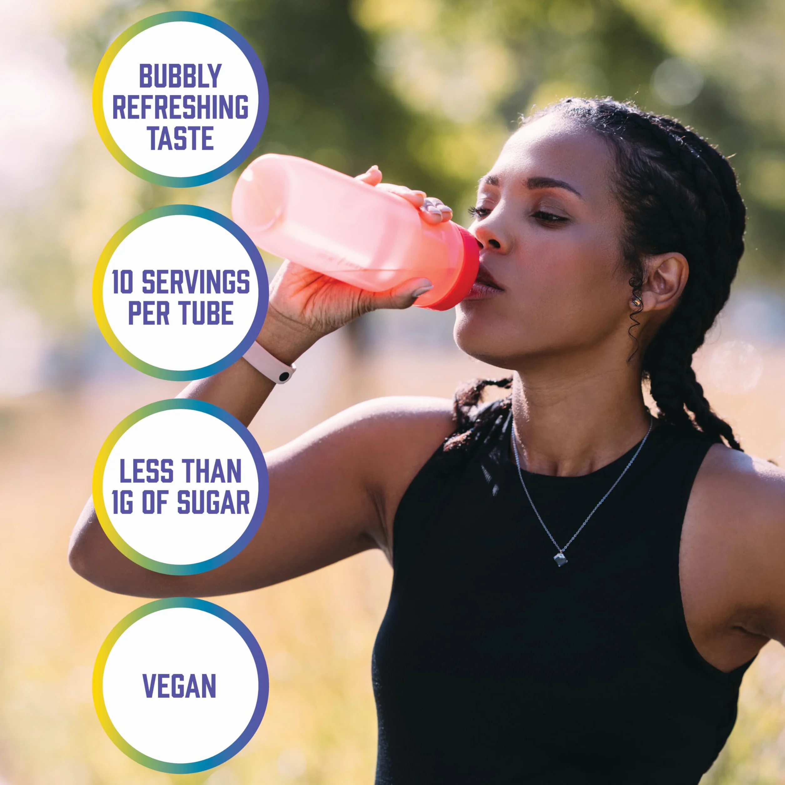 Now Foods Effer-Hydrate (10 serv) Orange Strawberry - Przed i po treningu - Po treningu