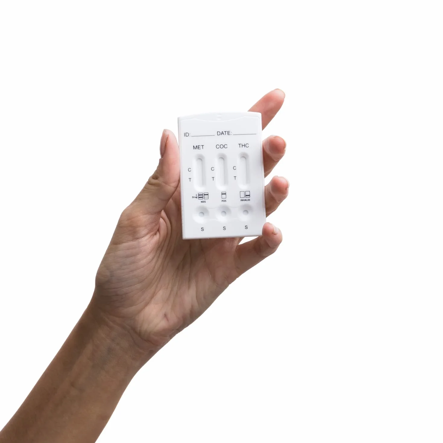 3x Test wielonarkotykowy Accudoctor 6 narkotyków w ślinie Test na THC Cannabis Kokaina Metamfetamina testy wielonarkotykowe testy na ślinę na narkotyki test na obecność narkotyków drug test testów