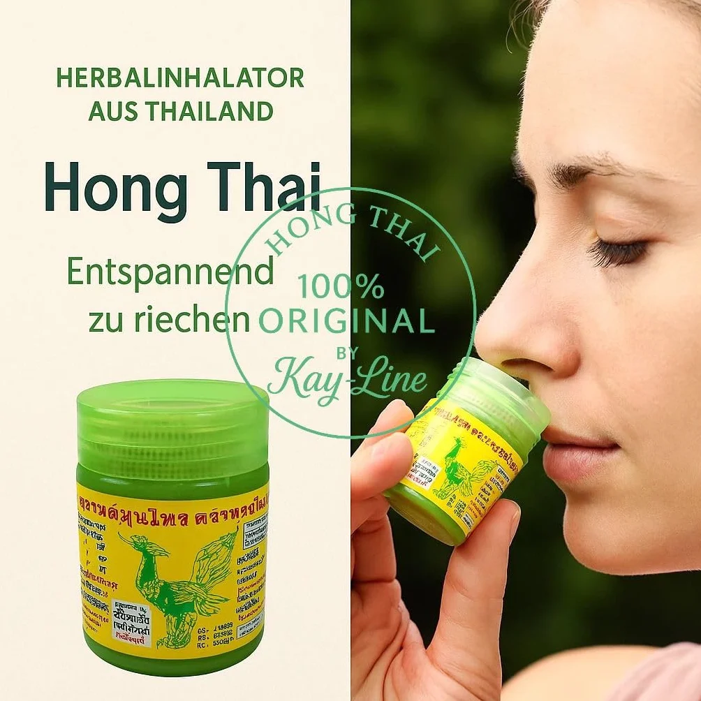 Hong Thai Puszka zapachowa naturalne odświeżenie tajskimi ziołami i olejkami 2 puszki