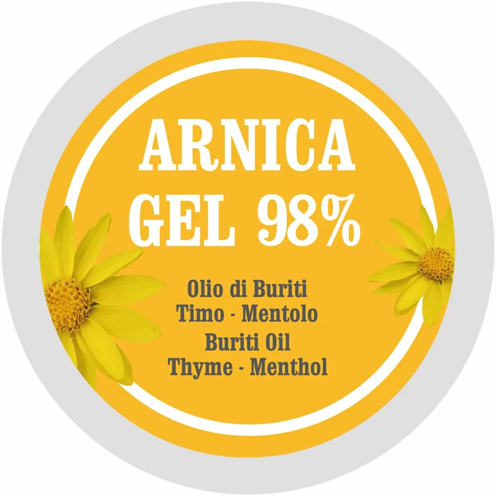 DuLàc, Żel z Arniką 98% z Olejkiem Buriti, Tymiankiem i Mentolem, Odpowiedni do Masażu Skóry Mięśni i Stawów, Testowany Dermatologicznie, Testowany na Nikiel, Wyprodukowany we Włoszech, 500 ml