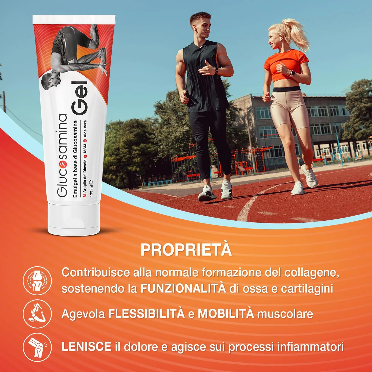 Glukozamina Żel 125 ml