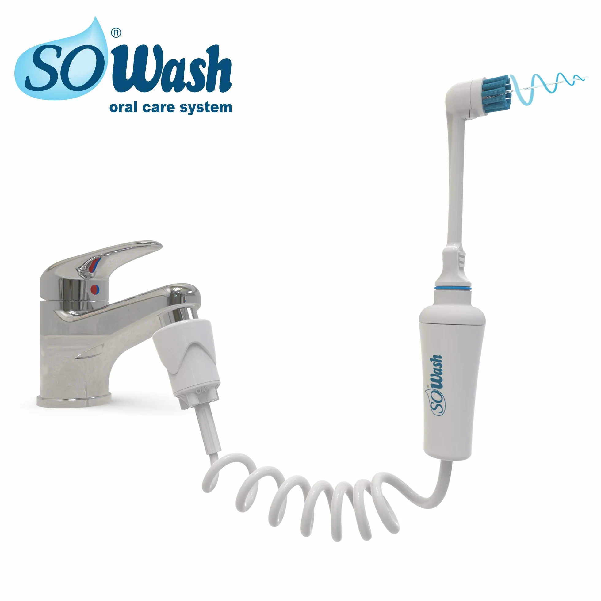 Sowash Vortice Brush szczotki zapasowe do myjki do ust 2 szt.