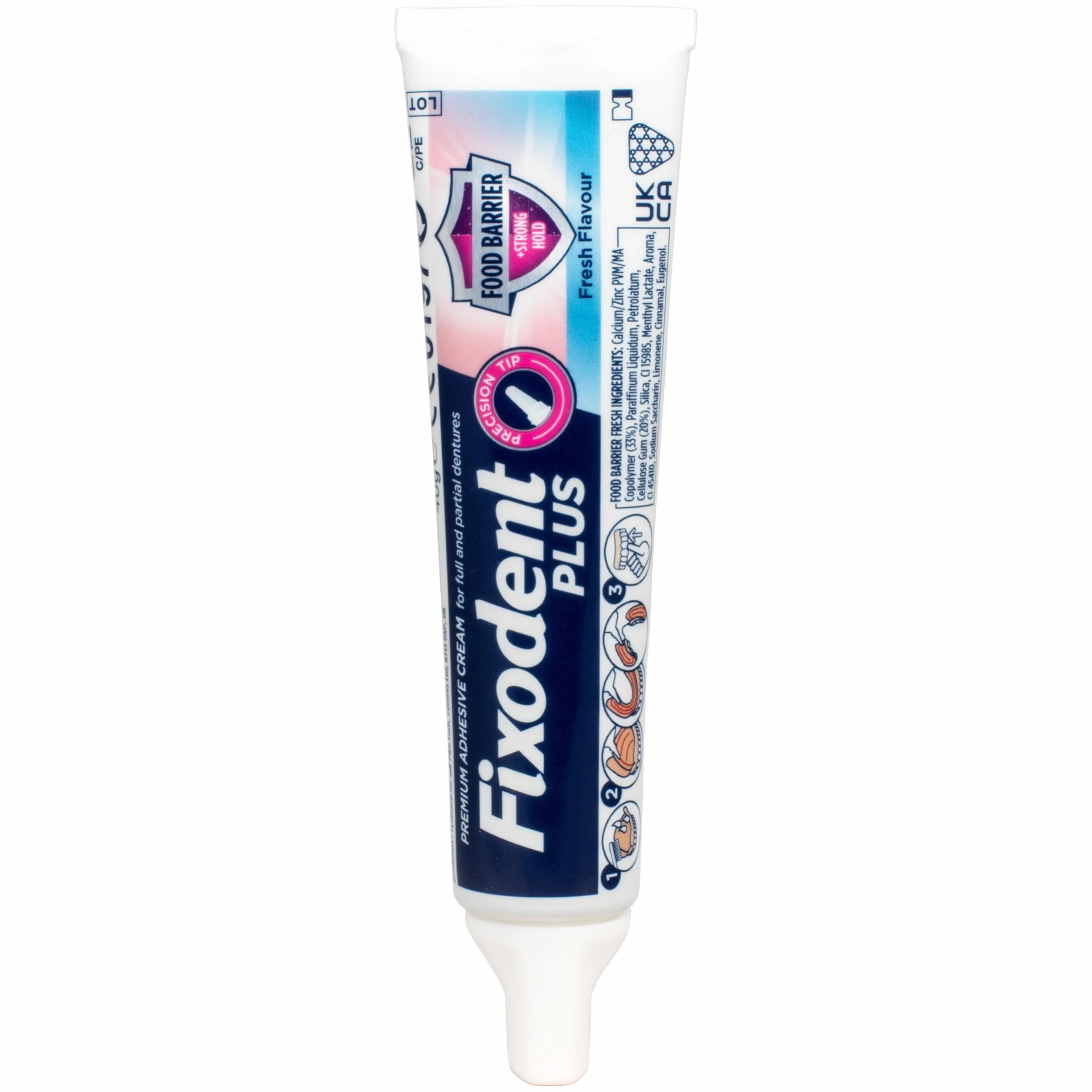 Fixodent Podwójna proteza samoprzylepna, 3 sztuki