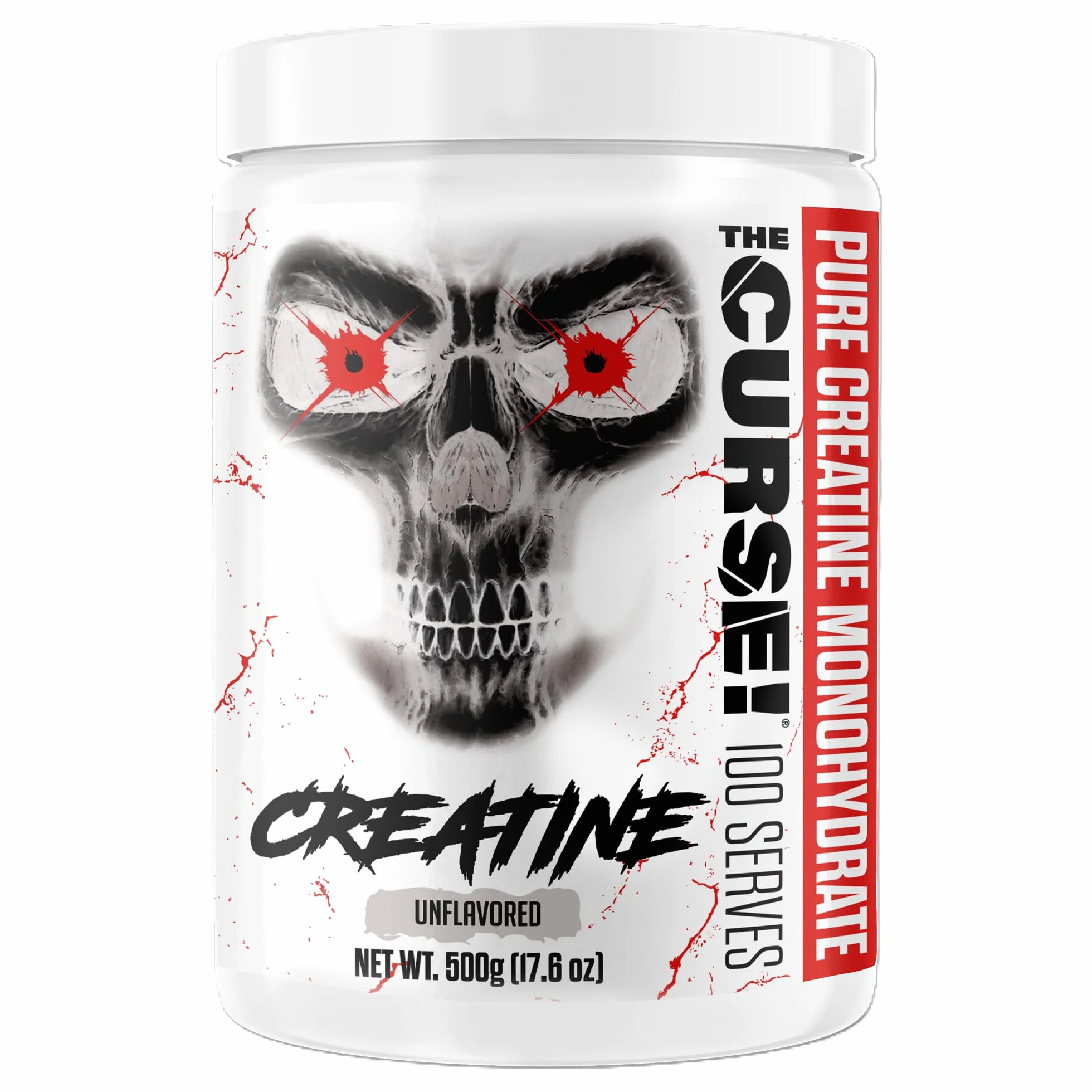 JNX Sports The Curse! Creatine 500g Unflavoured Monohydrat kreatyny