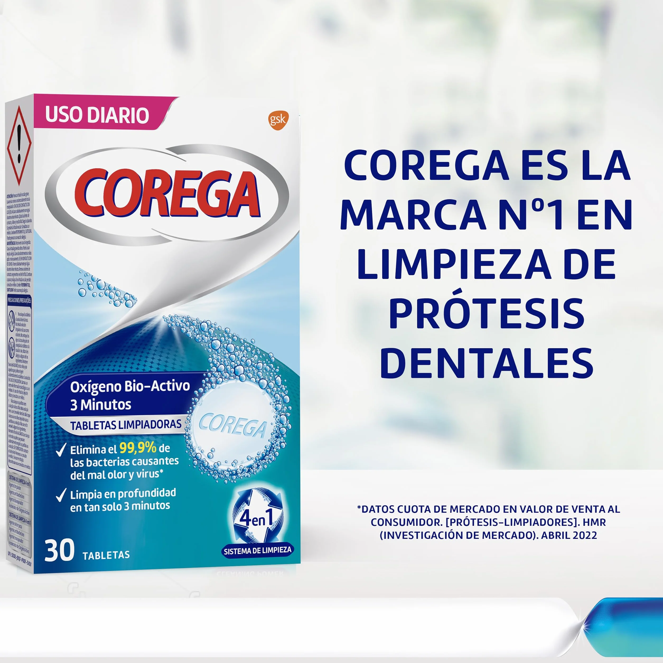 Corega Diario 66 tabletek Limpiadoras