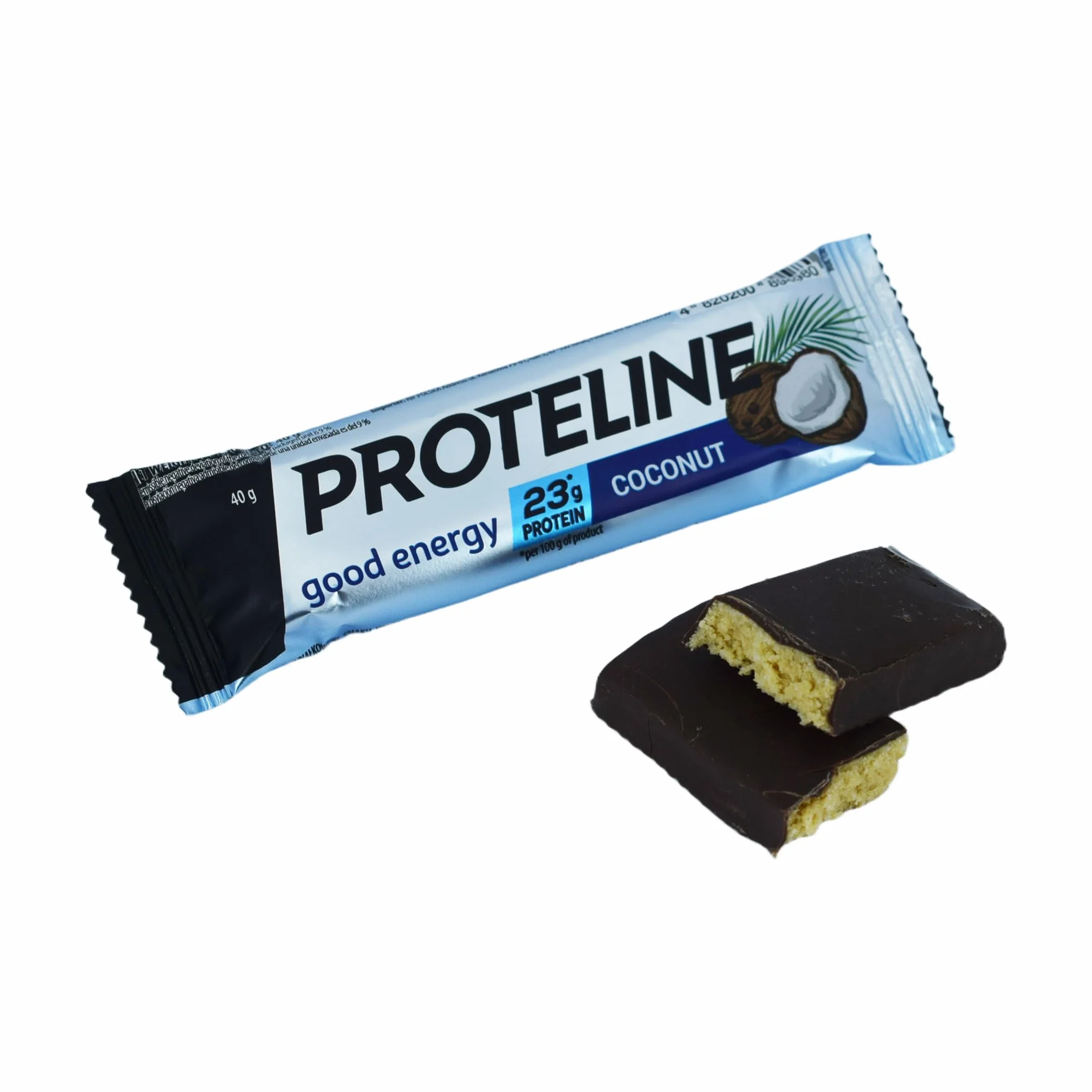 Baton Proteinowy MIX Smaków 24×40 g | Kawa, Kokos, Kakao, Słony Karmel | 26% Białka | Fit Przekąska Po Treningu - ProteLine