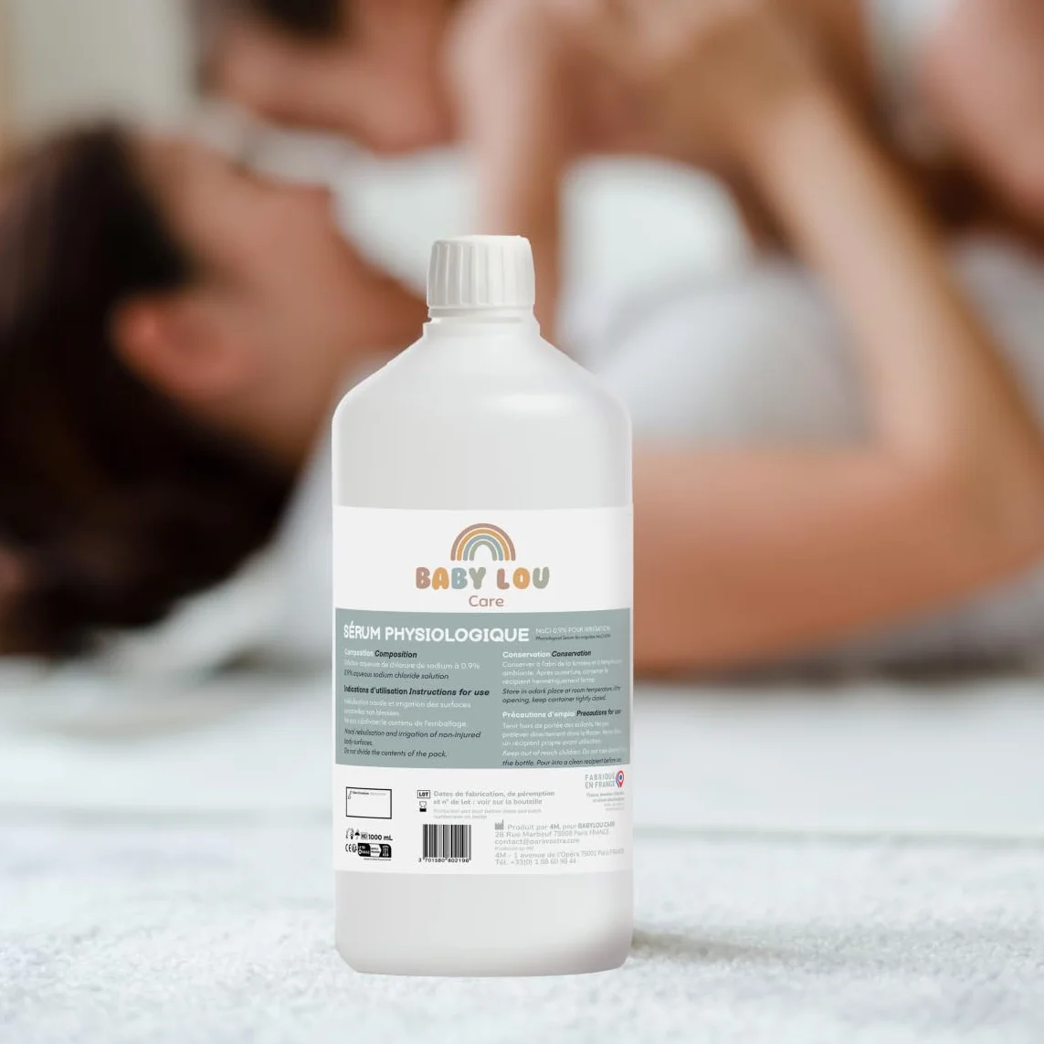 serum fizjologiczne butelka 2 x 1 l | NaCl 0,9% | mycie jam nosowych i higiena oczu | higiena oczu i nosa | do podrażnień zewnętrznych